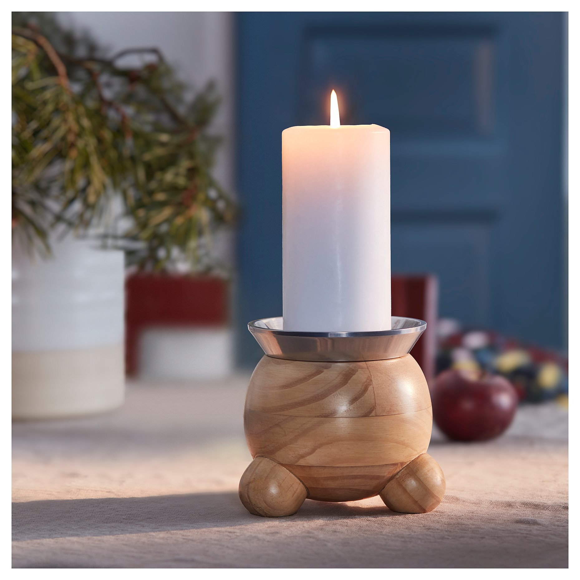 VINTERFINT, pillar candle holder, 11 cm, 705.526.15