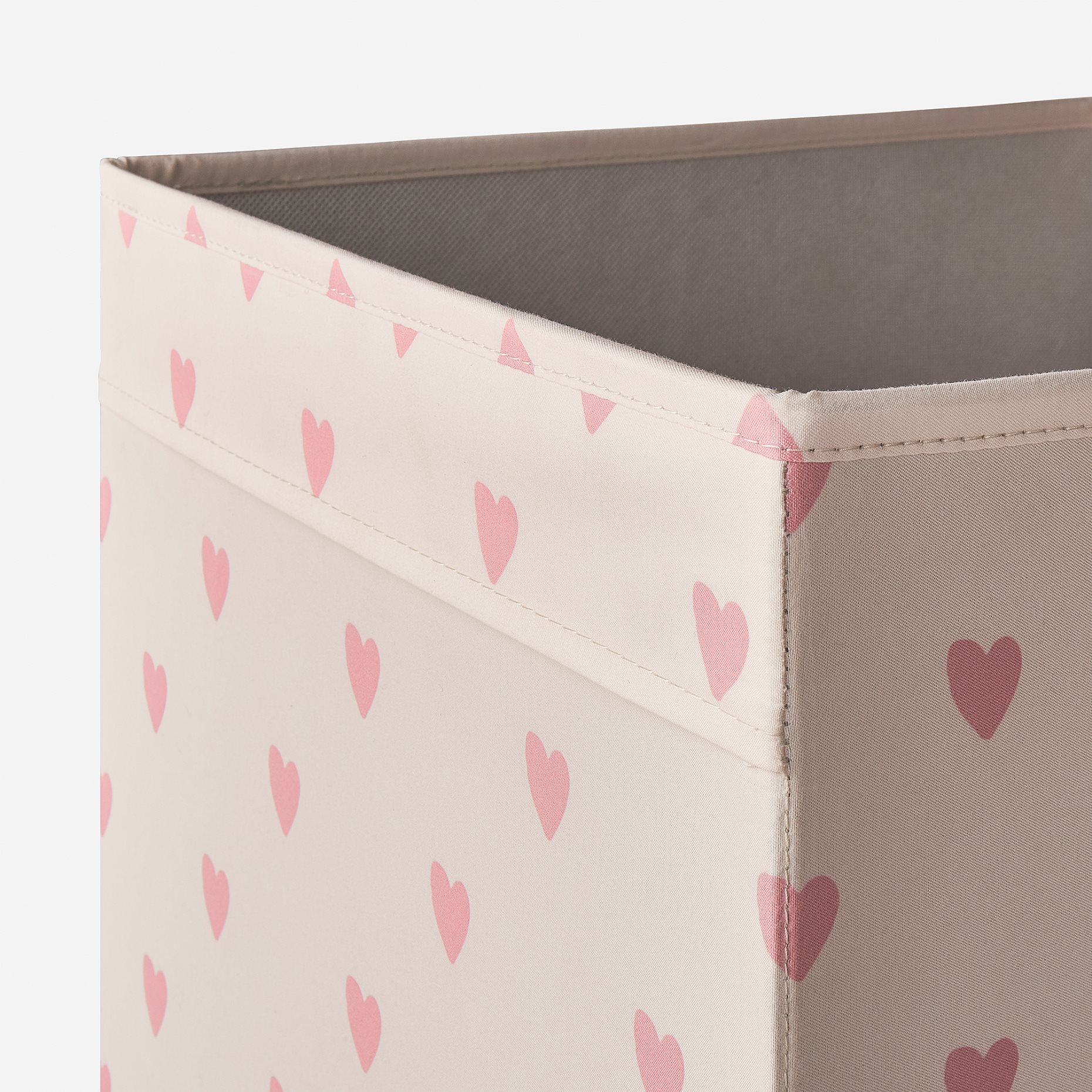 REGNBROMS, box/heart pattern, 33x38x33 cm, 705.553.55