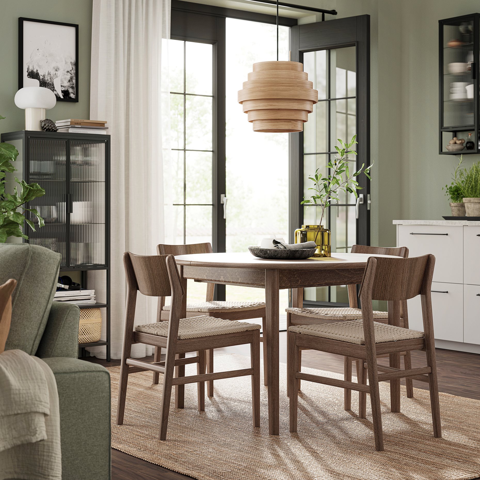 SKANSNAS, extendable table, 115/170 cm, 705.632.37