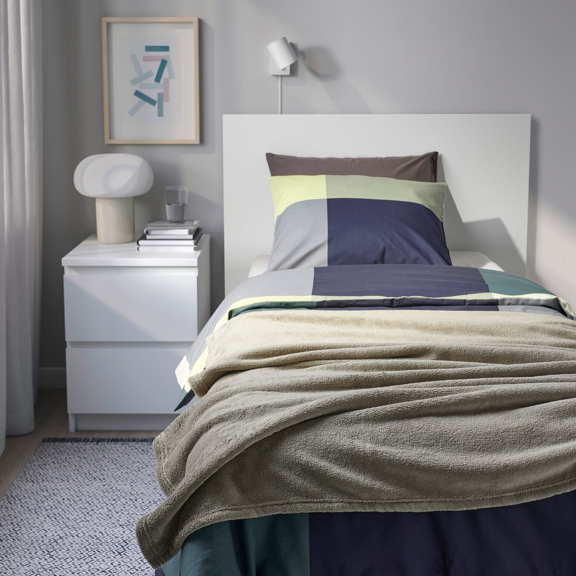 TRATTVIVA, bedspread, 150x250 cm, 705.642.65