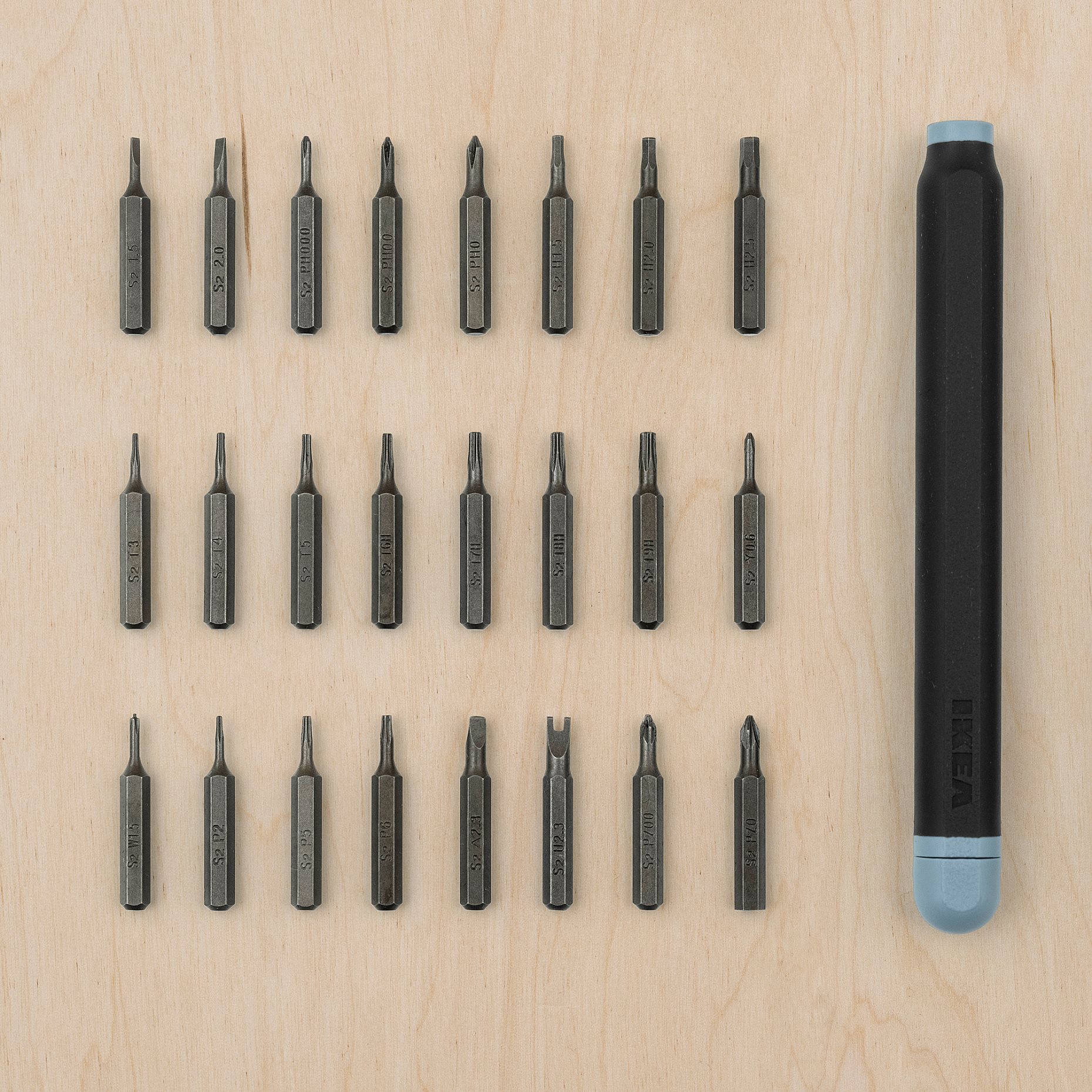 TRIXIG, 25-piece precision screwdriver set, 705.680.89