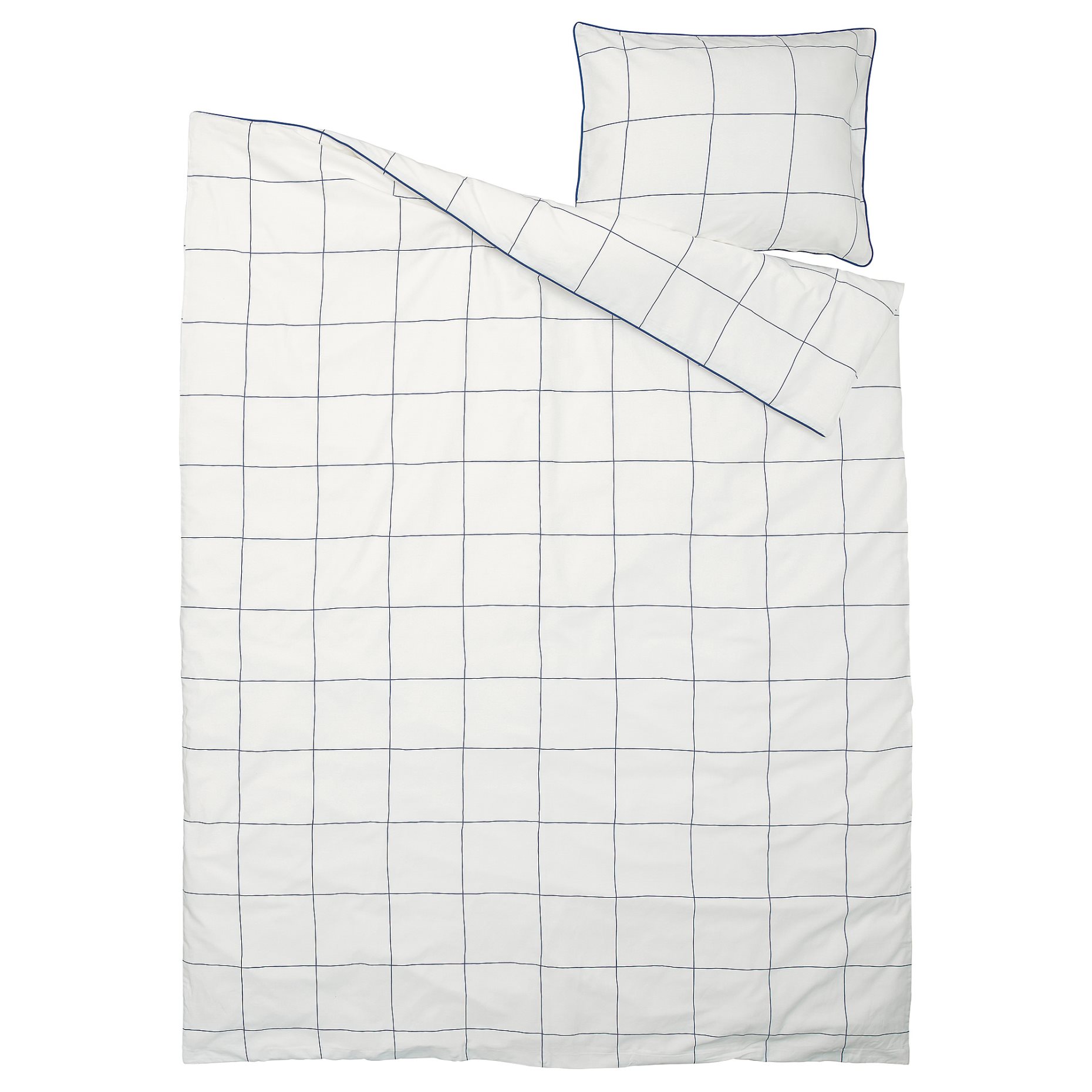 BREDVECKLARE, duvet cover and pillowcase, 150x200/50x60 cm, 705.793.42