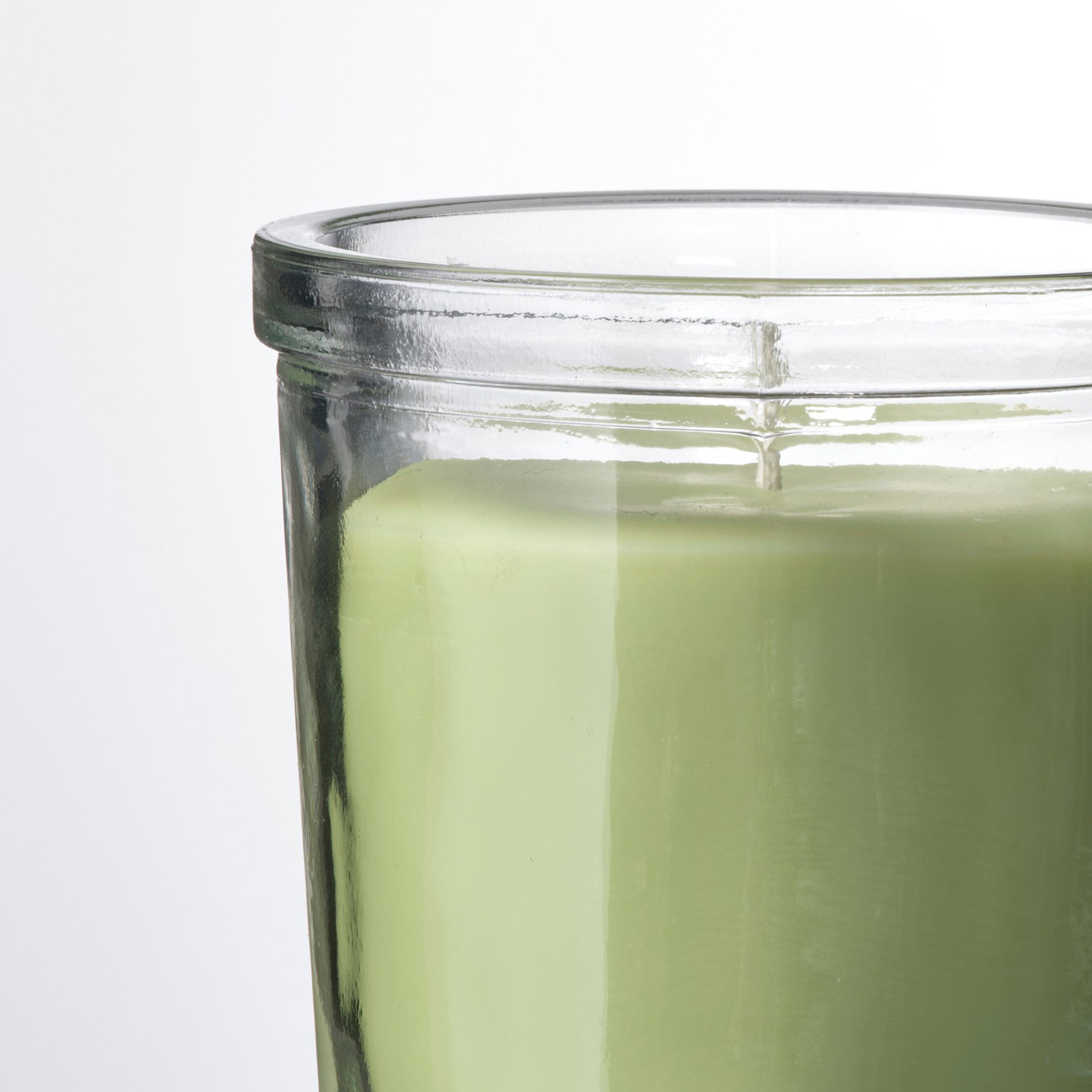 LOVSKOGSLUND, scented candle in glass/apple, 20 hr, 705.820.52