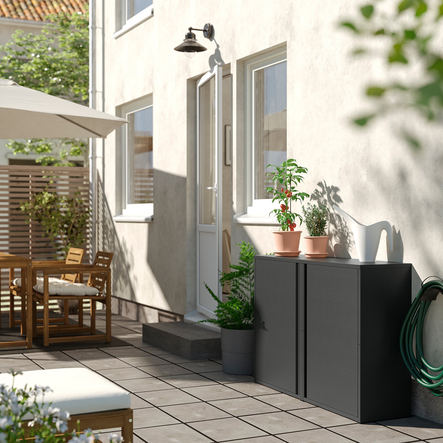 SUNDSÖ, ντουλάπι εξωτερικού χώρου/εσωτερικού χώρου, 60x35x86 cm, 705.841.88