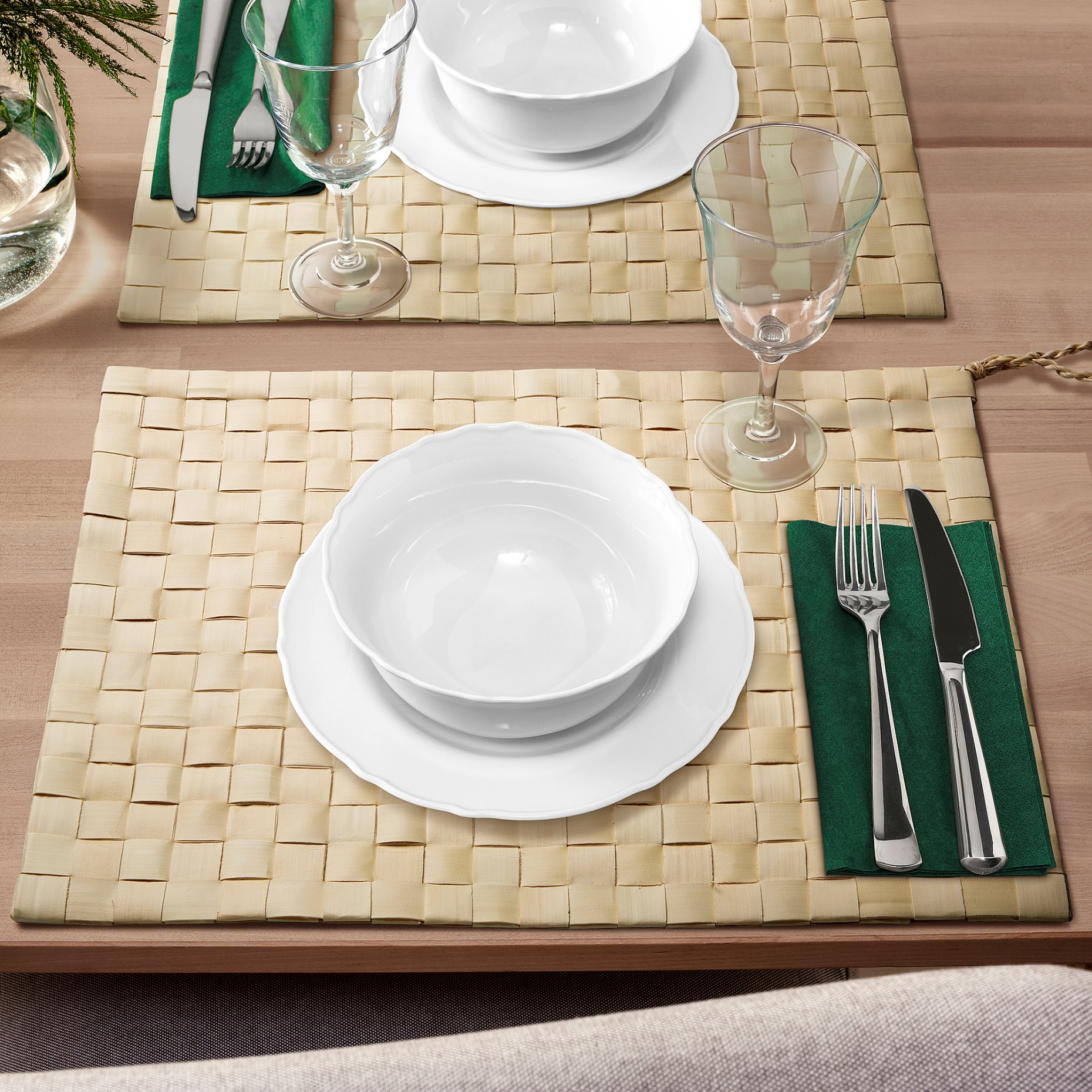 MÄVINN, handmade place mat, 44x34 cm, 705.878.32
