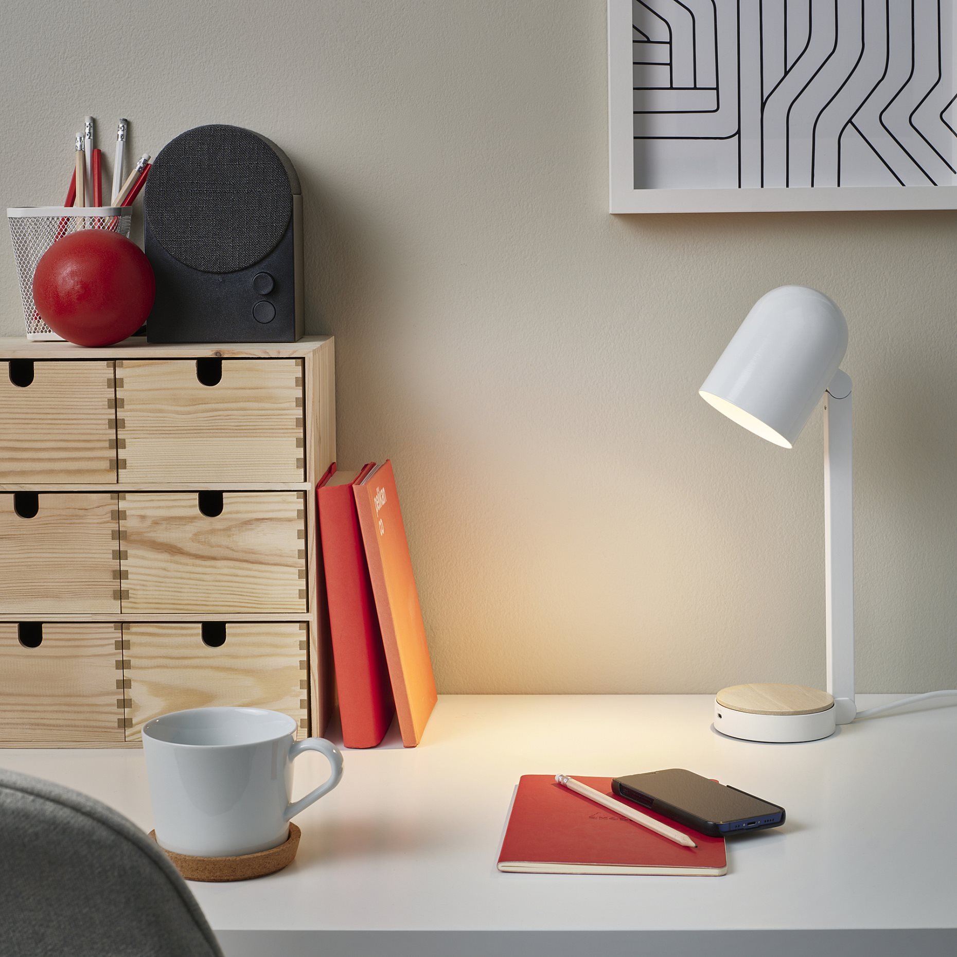ENSMÄRKE, desk lamp, 705.946.15