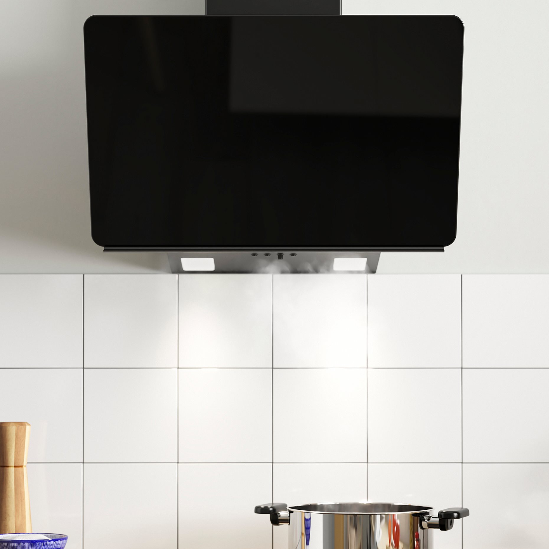 STACKBO, απορροφητήρας τοίχου/IKEA 300, 55 cm, 706.023.71