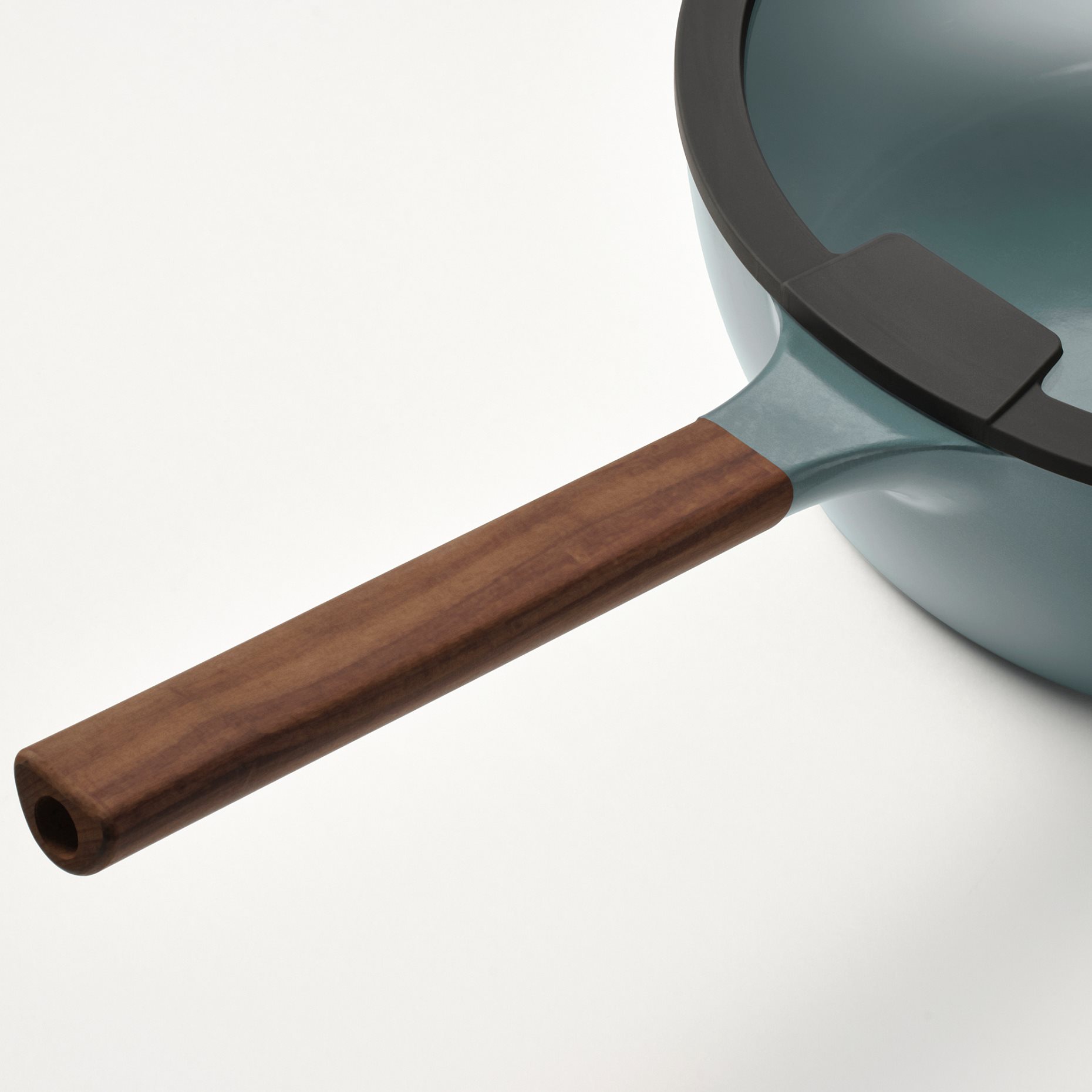 KLIPPFISK, saute pan with lid with non-stick coating, 28 cm, 706.025.16