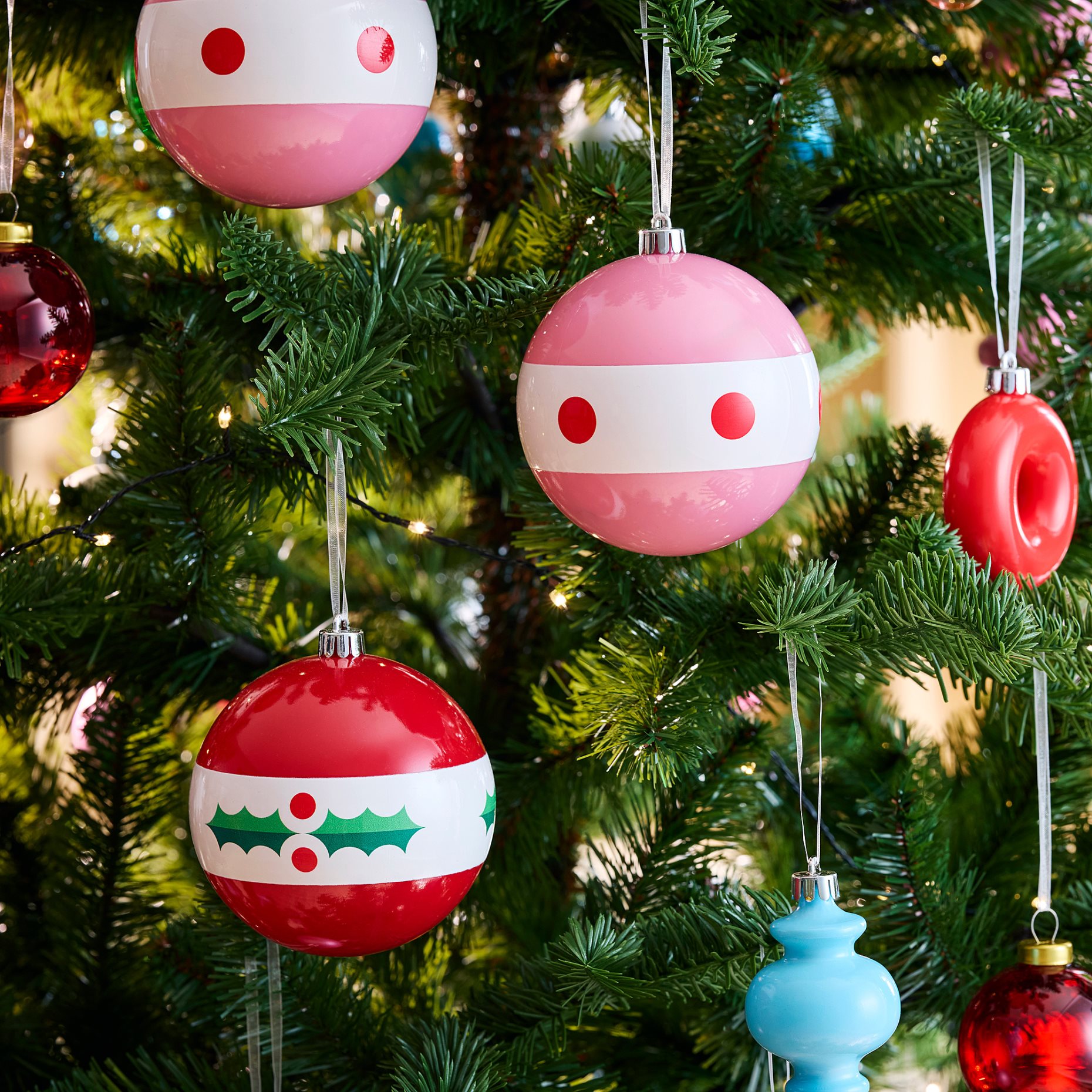 VINTERFINT, tree ornament set of 2, 10 cm, 706.046.19