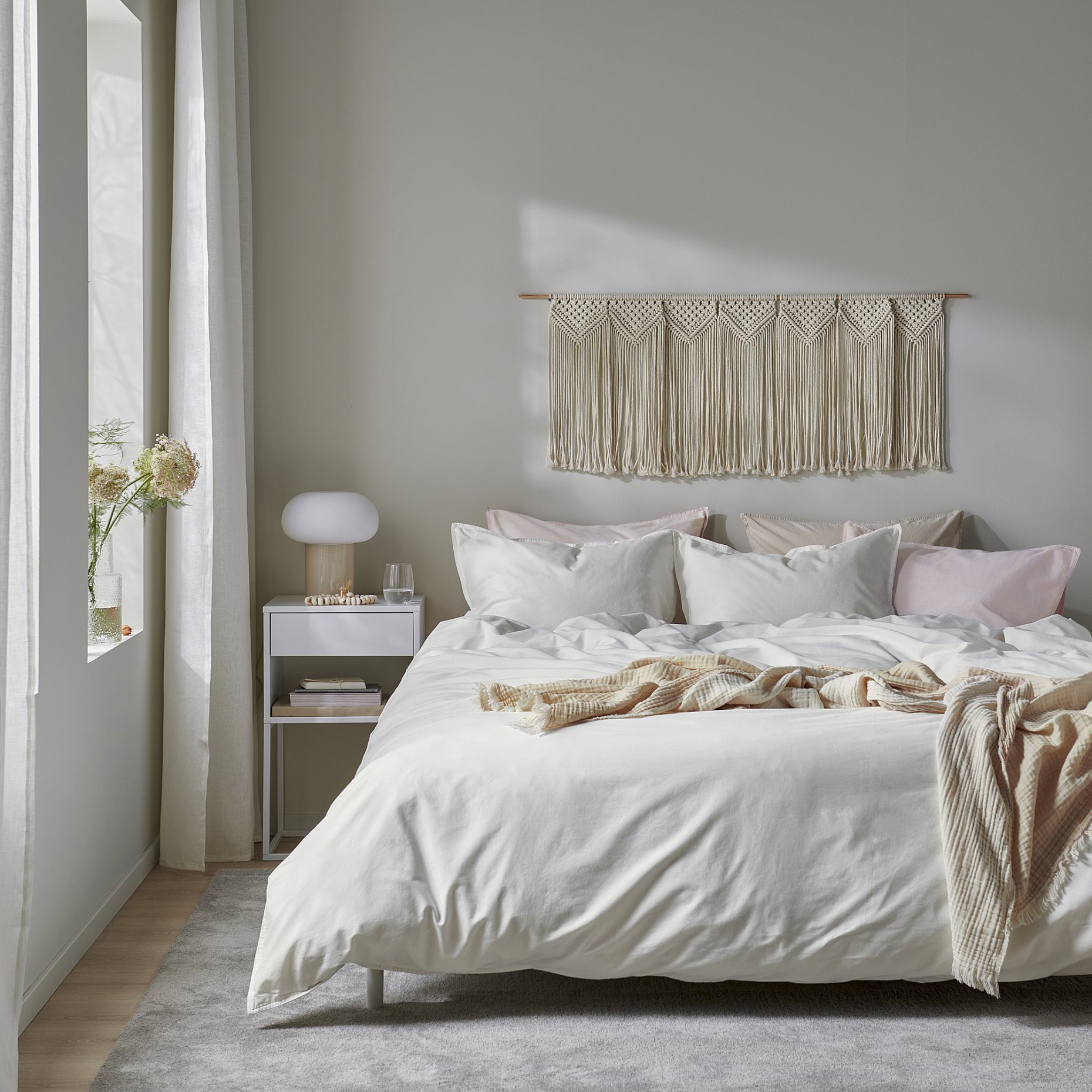 ÄNGSLILJA, duvet cover and 2 pillowcases, 240x220/50x60 cm, 706.089.00