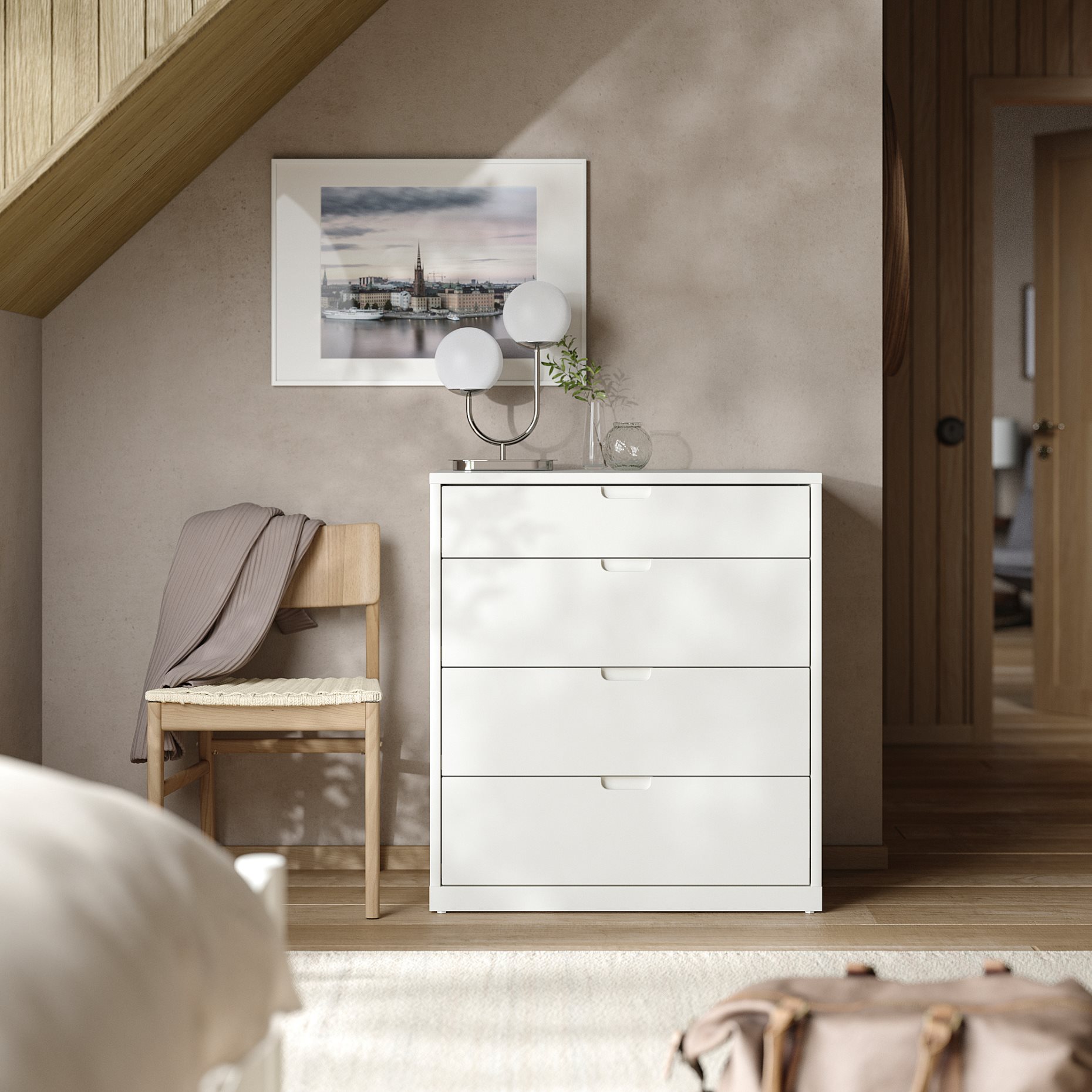 TONSTAD, chest of 4 drawers, 82x47x90 cm, 706.146.18