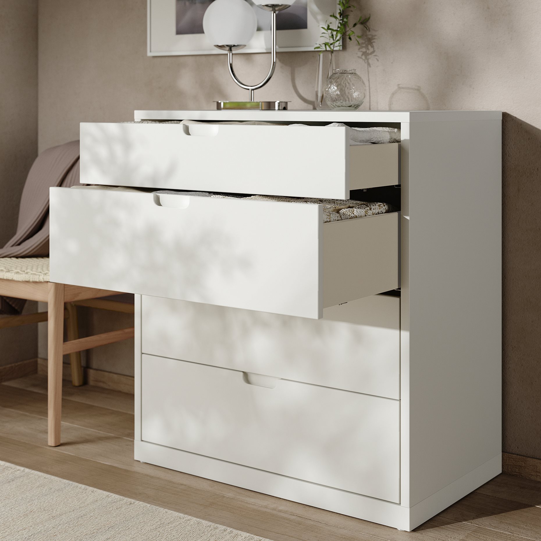 TONSTAD, chest of 4 drawers, 82x47x90 cm, 706.146.18