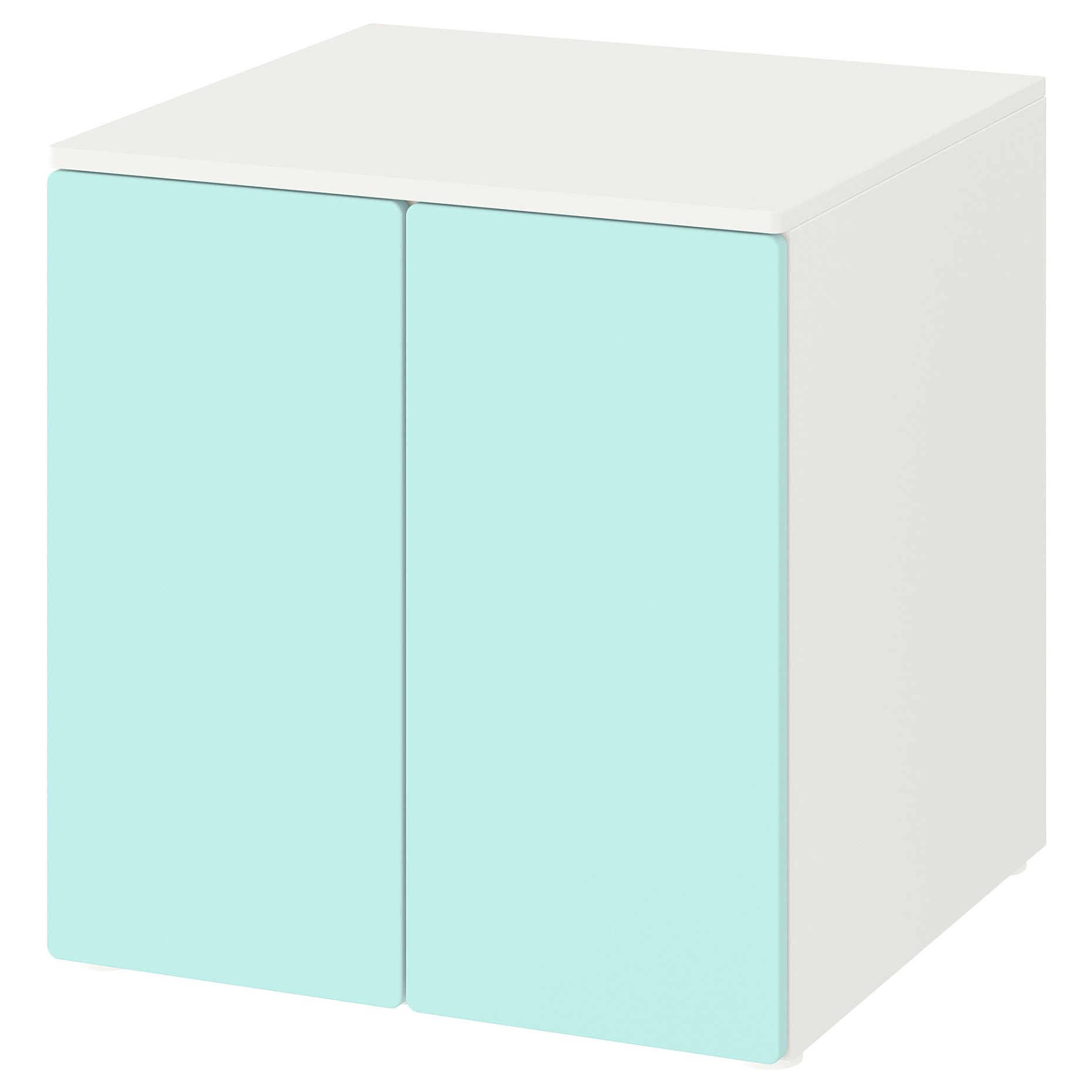 SMASTAD/PLATSA, cabinet with 1 shelf, 60x57x63 cm, 793.896.63