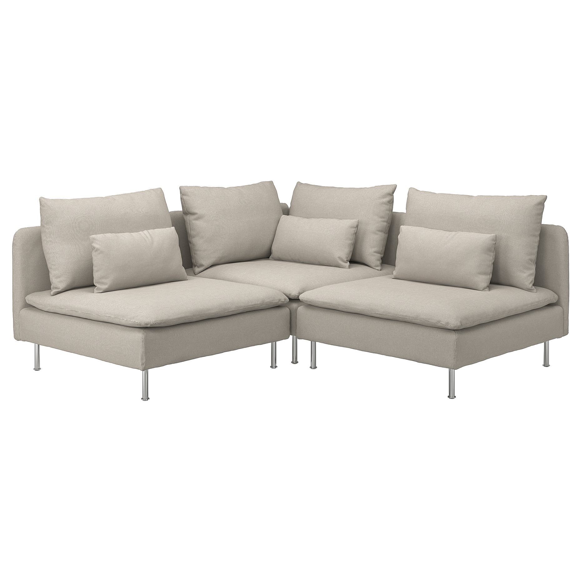 SÖDERHAMN, corner sofa, 3-seat, 794.496.57