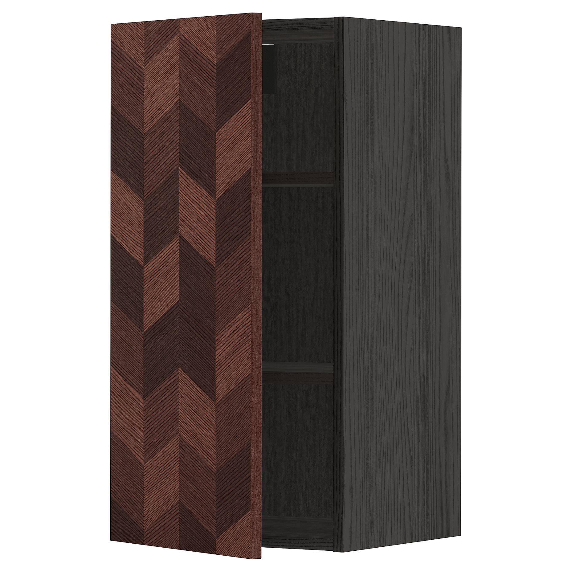 METOD, wall cabinet with shelves, 40x80 cm, 794.562.90