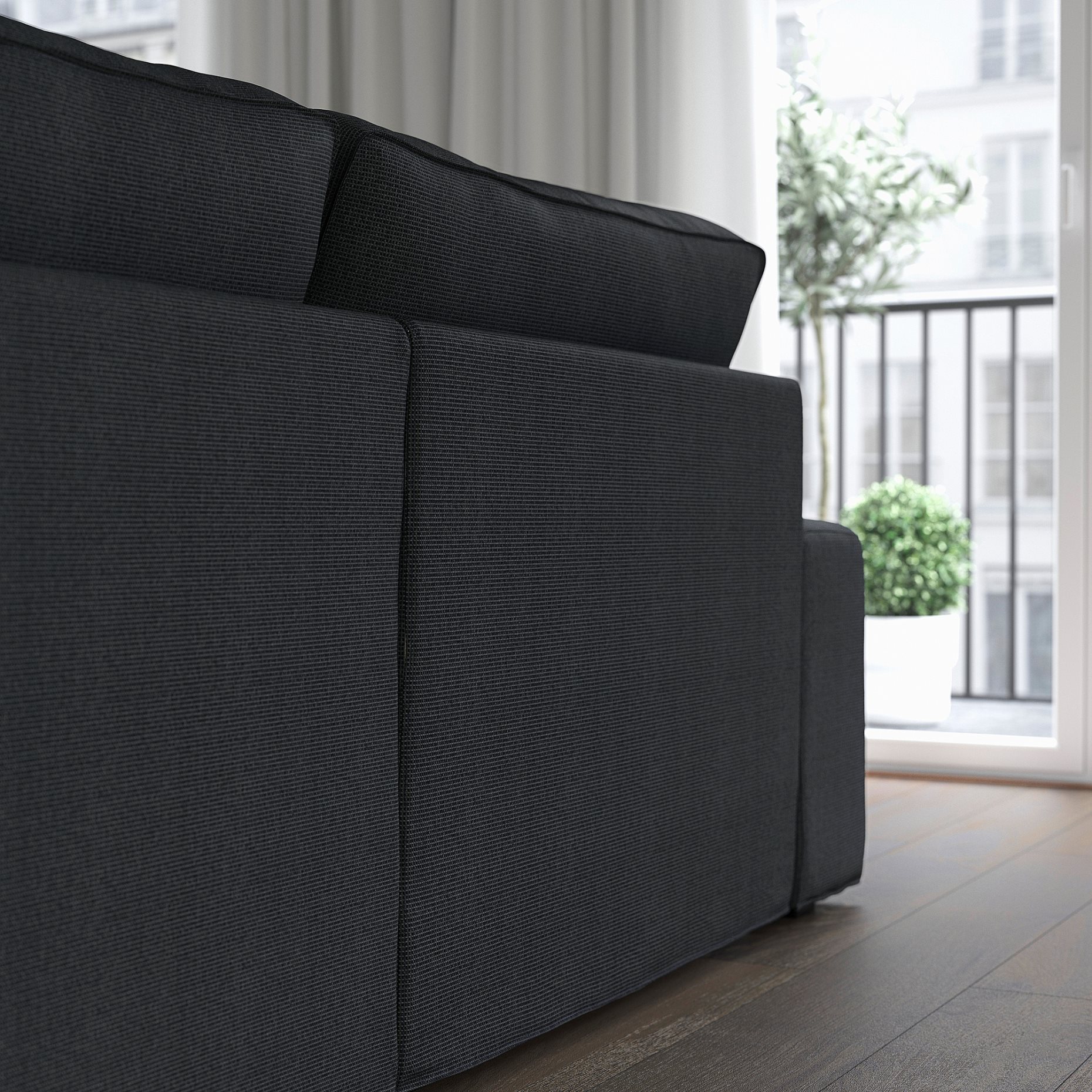 KIVIK, 4-seat sofa with chaise longue, 794.943.86