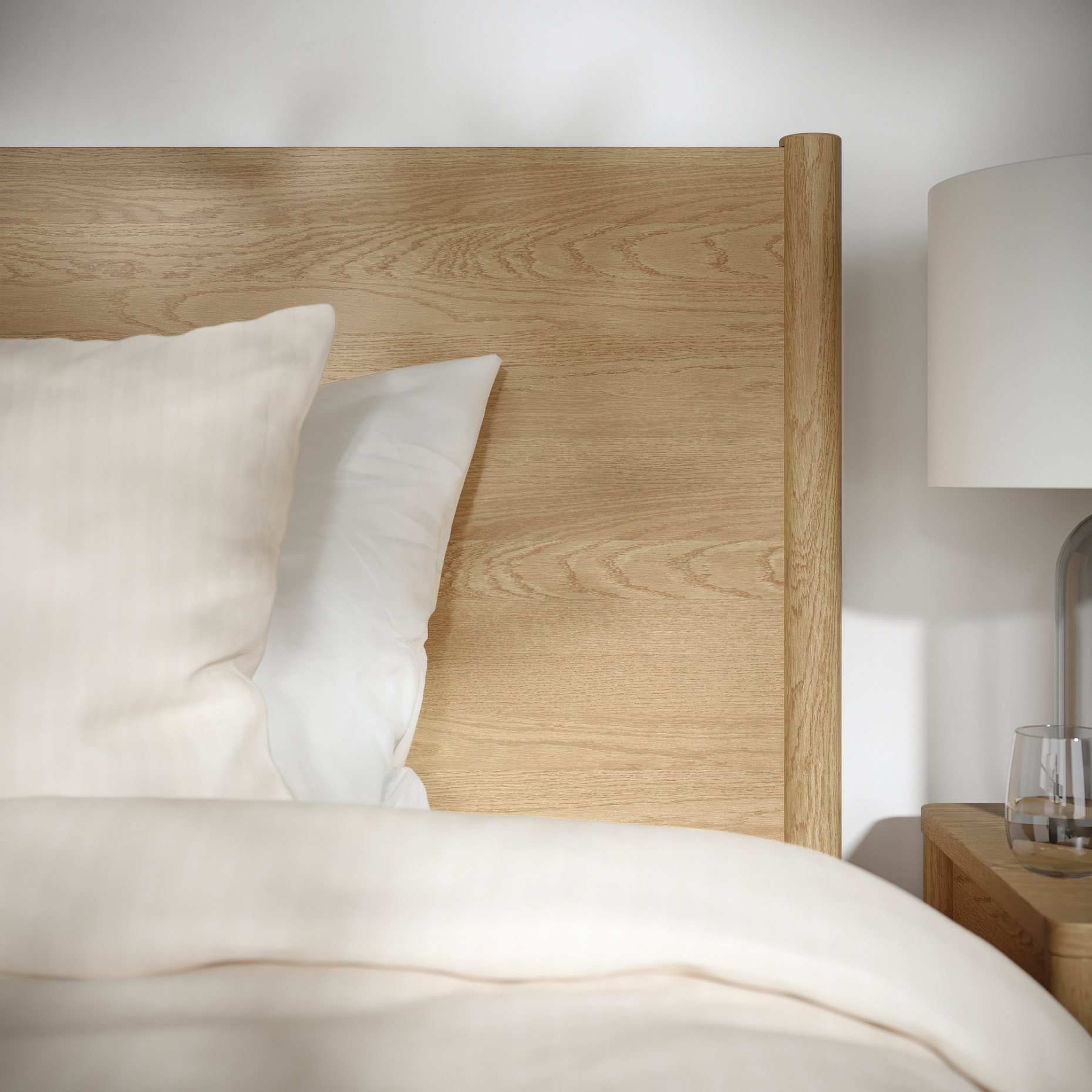 TONSTAD, bed frame with storage, 140x200 cm, 794.966.77