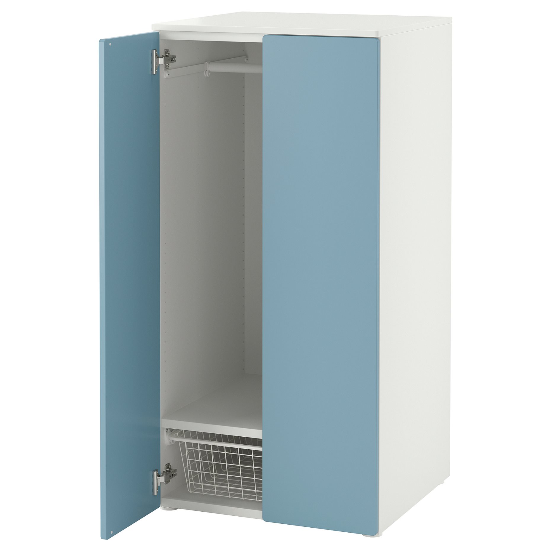 SMASTAD/PLATSA, wardrobe, 60x57x123 cm, 795.440.94