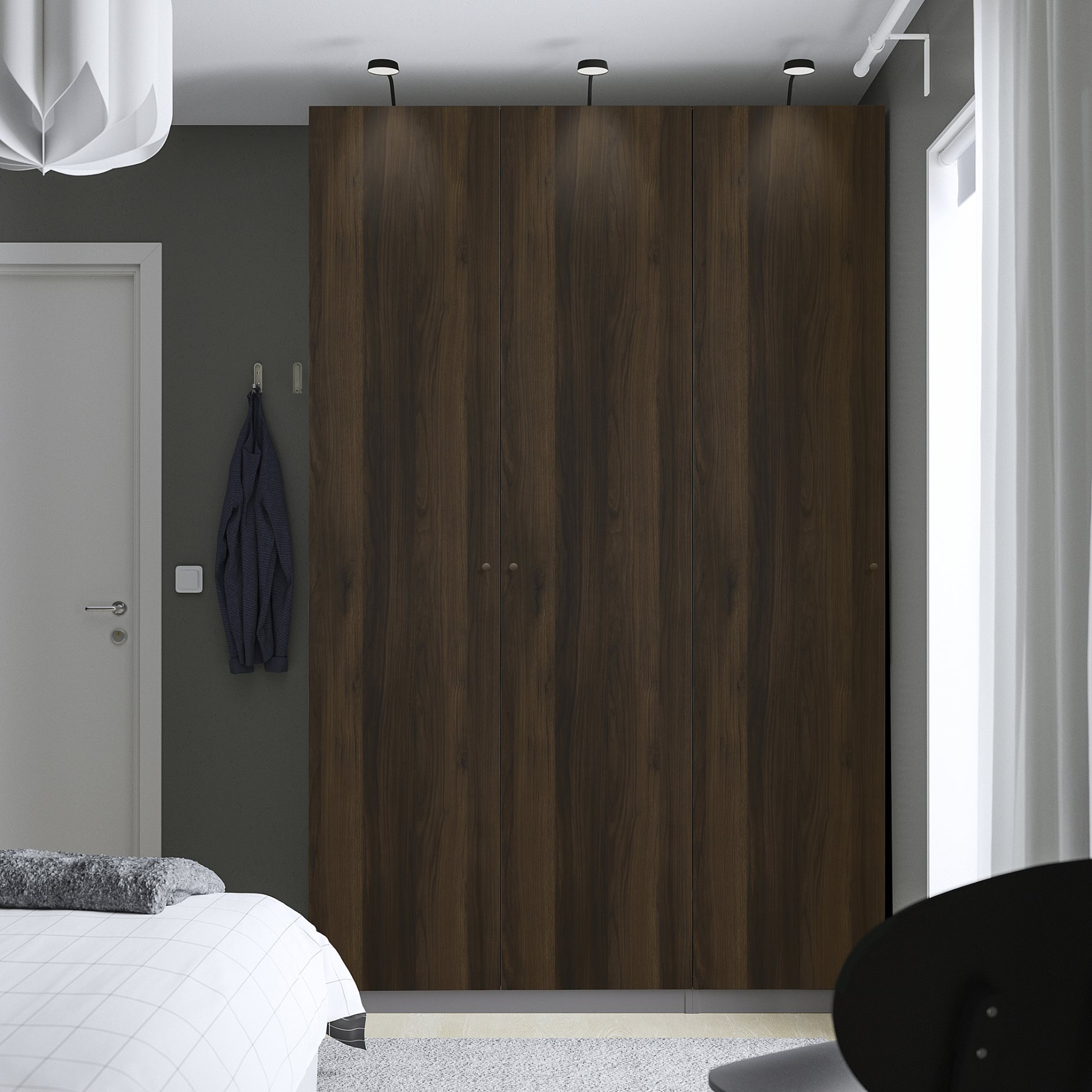PAX/STORKLINTA, συνδυασμός ντουλάπας, 150x60x236 cm, 795.625.68