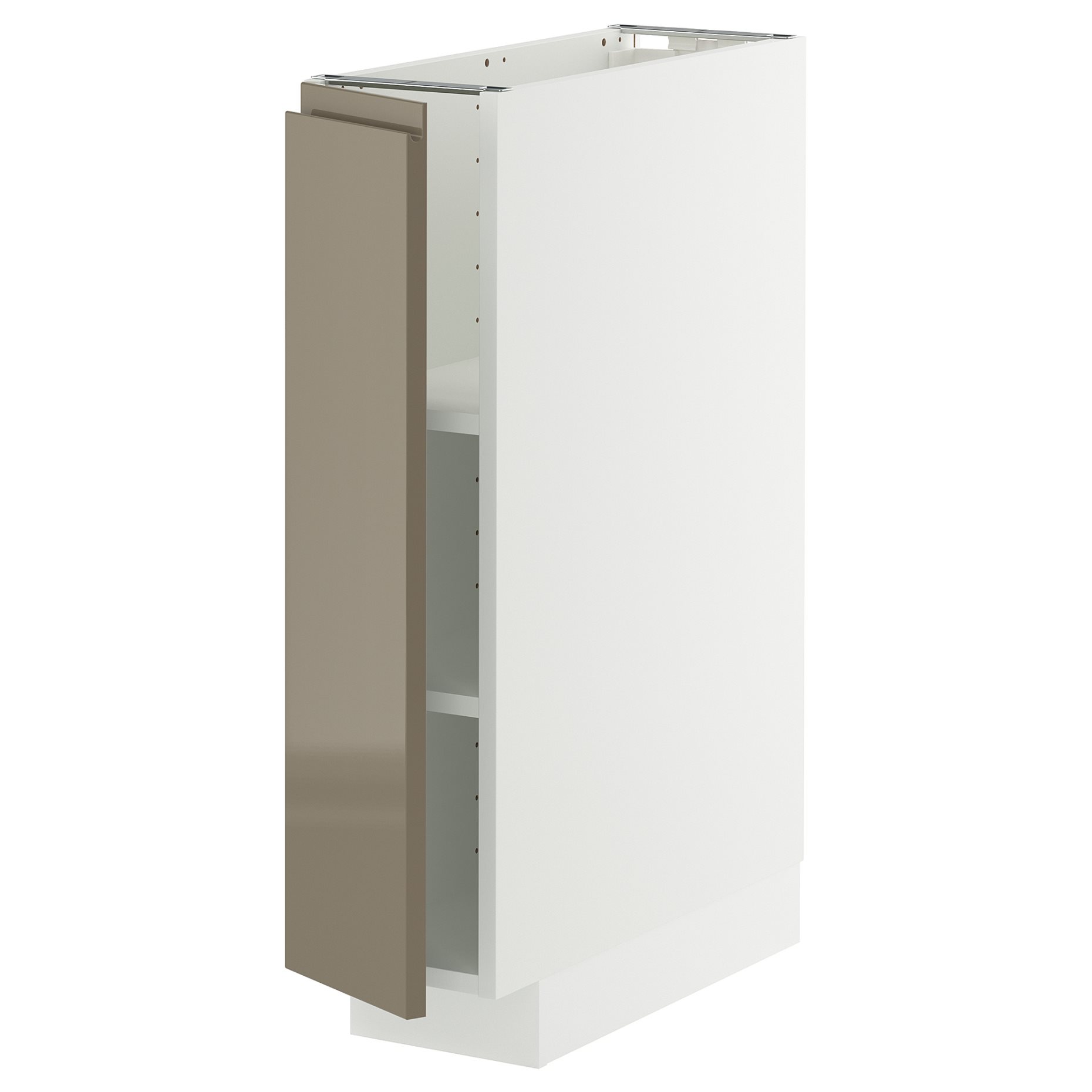 METOD, base cabinet with shelves, 20x60 cm, 795.766.31