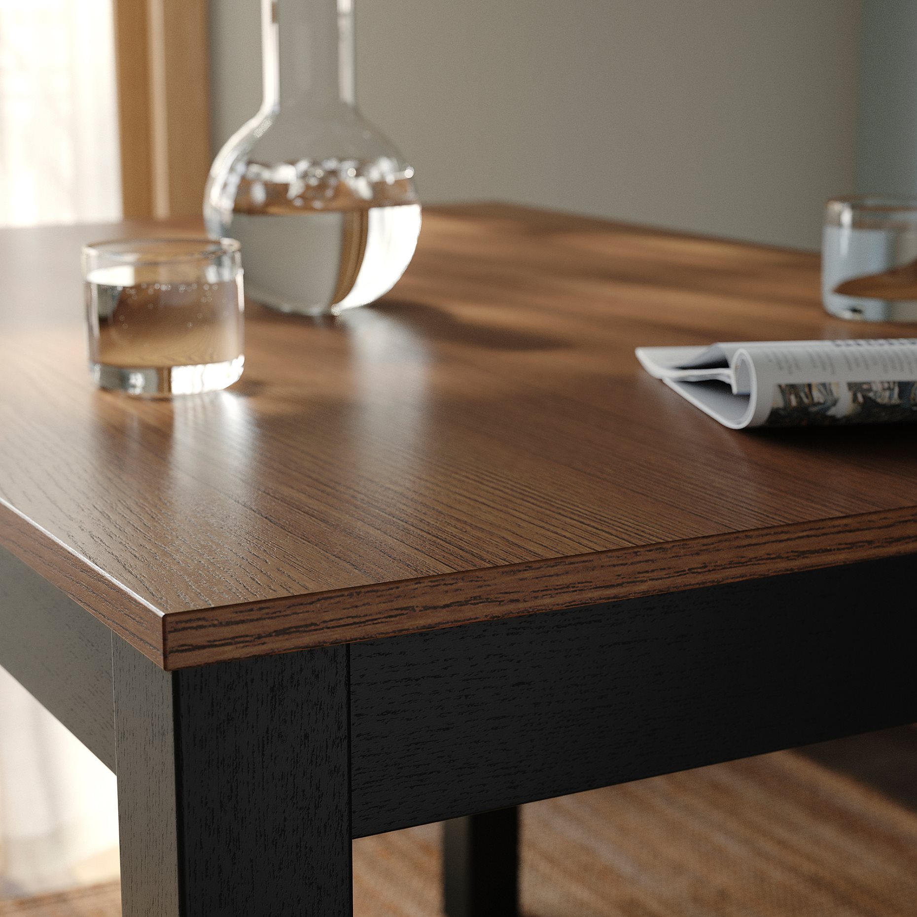 ÅLHULT/ODGER, table and 2 chairs, 80x74 cm, 796.100.60