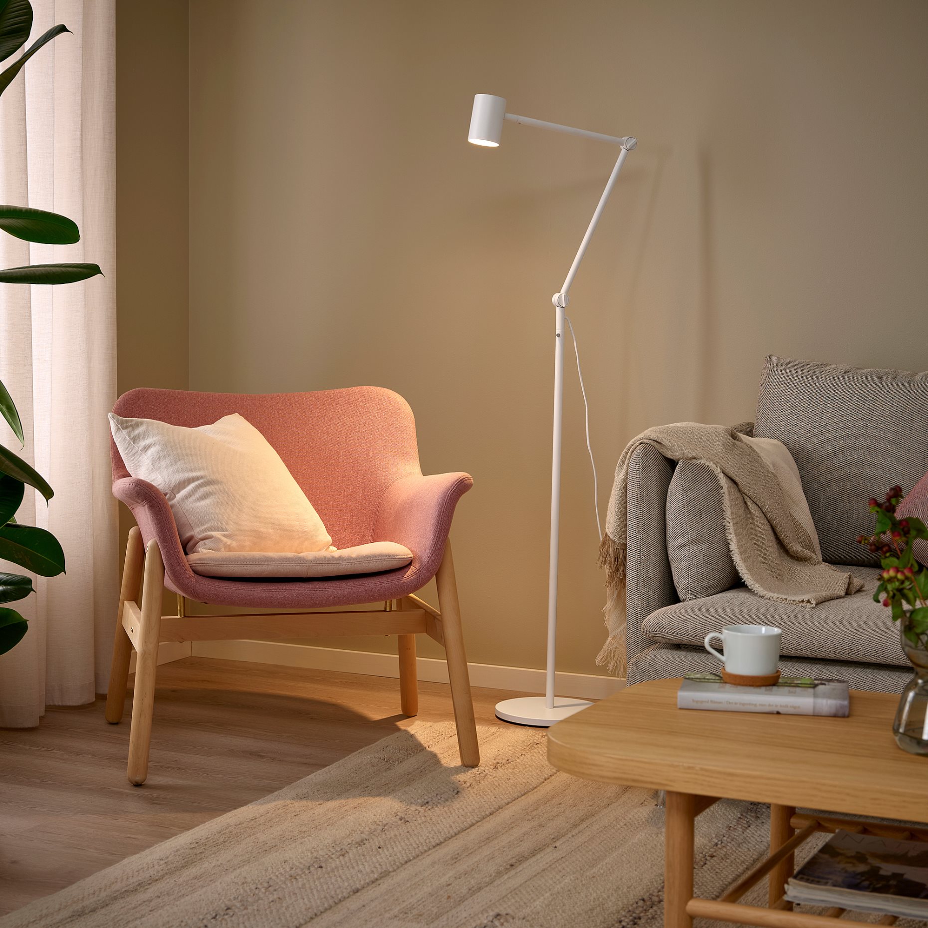 NYMÅNE, floor/reading lamp, 803.367.58