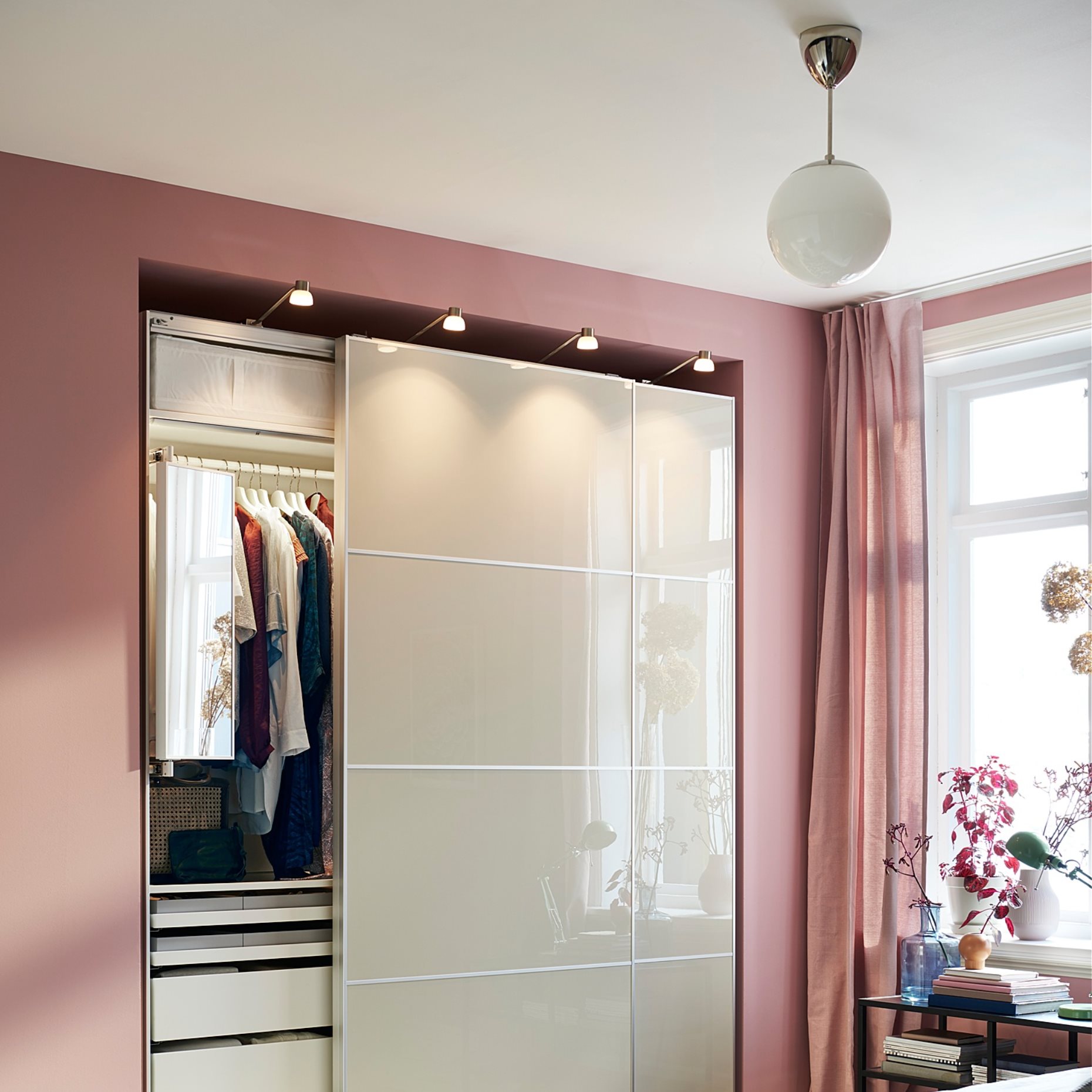 HOKKSUND, 4 πάνελ για σκελετό συρόμενης πόρτας, 803.738.02