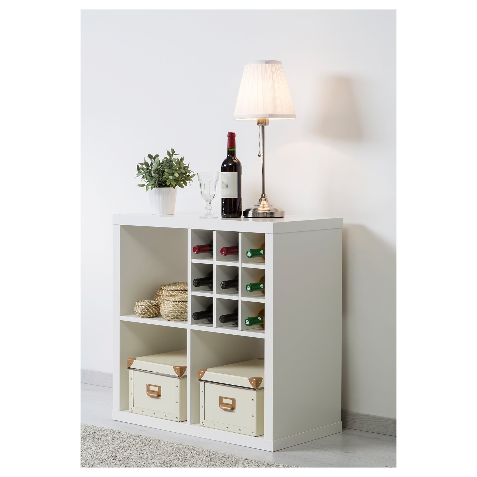 KALLAX, insert for bottles, 33x33 cm, 804.012.92