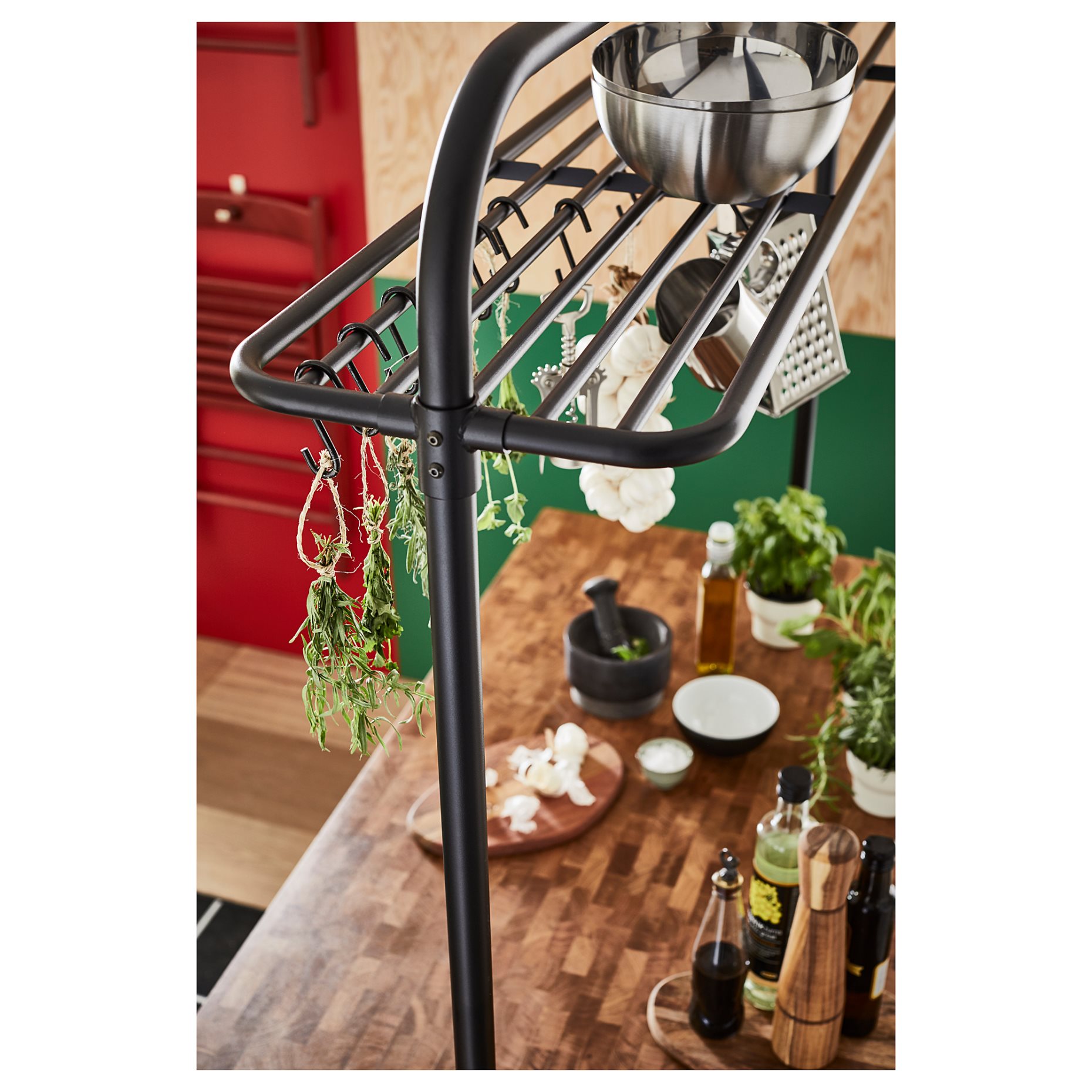 VADHOLMA, rack for kitchen island, 804.023.81