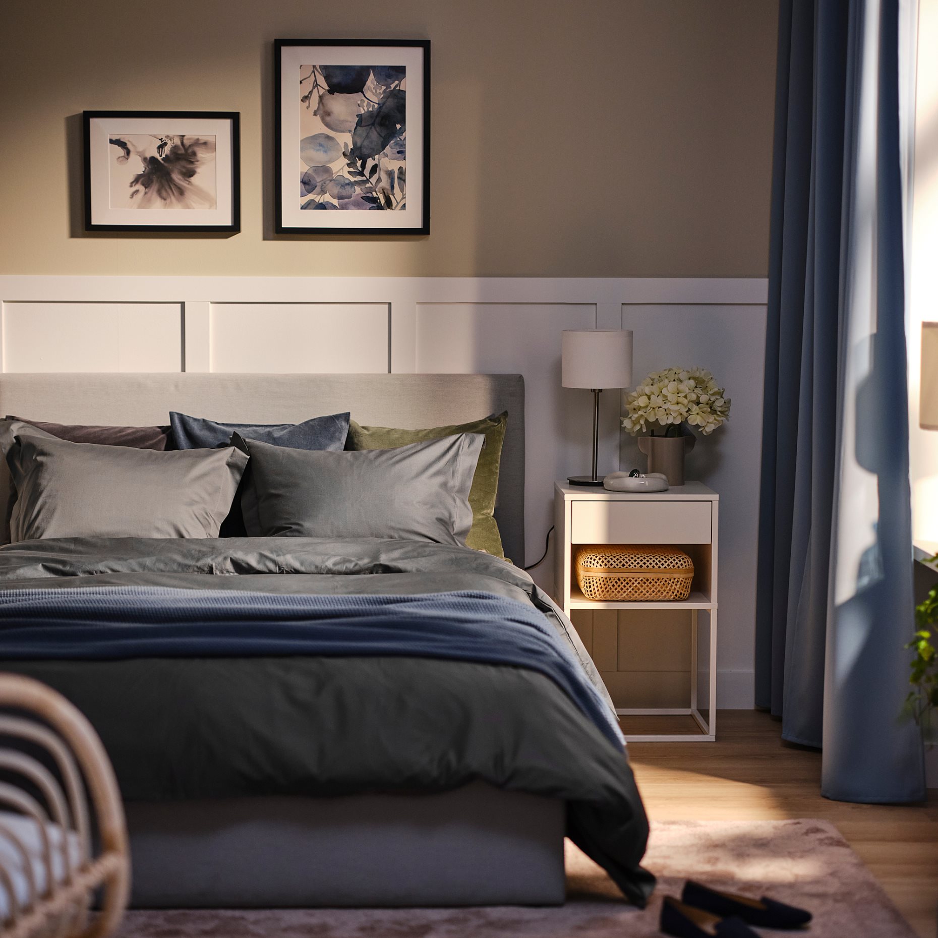 LUKTJASMIN, quilt cover and pillowcase, 150x200/50x60 cm, 804.425.51