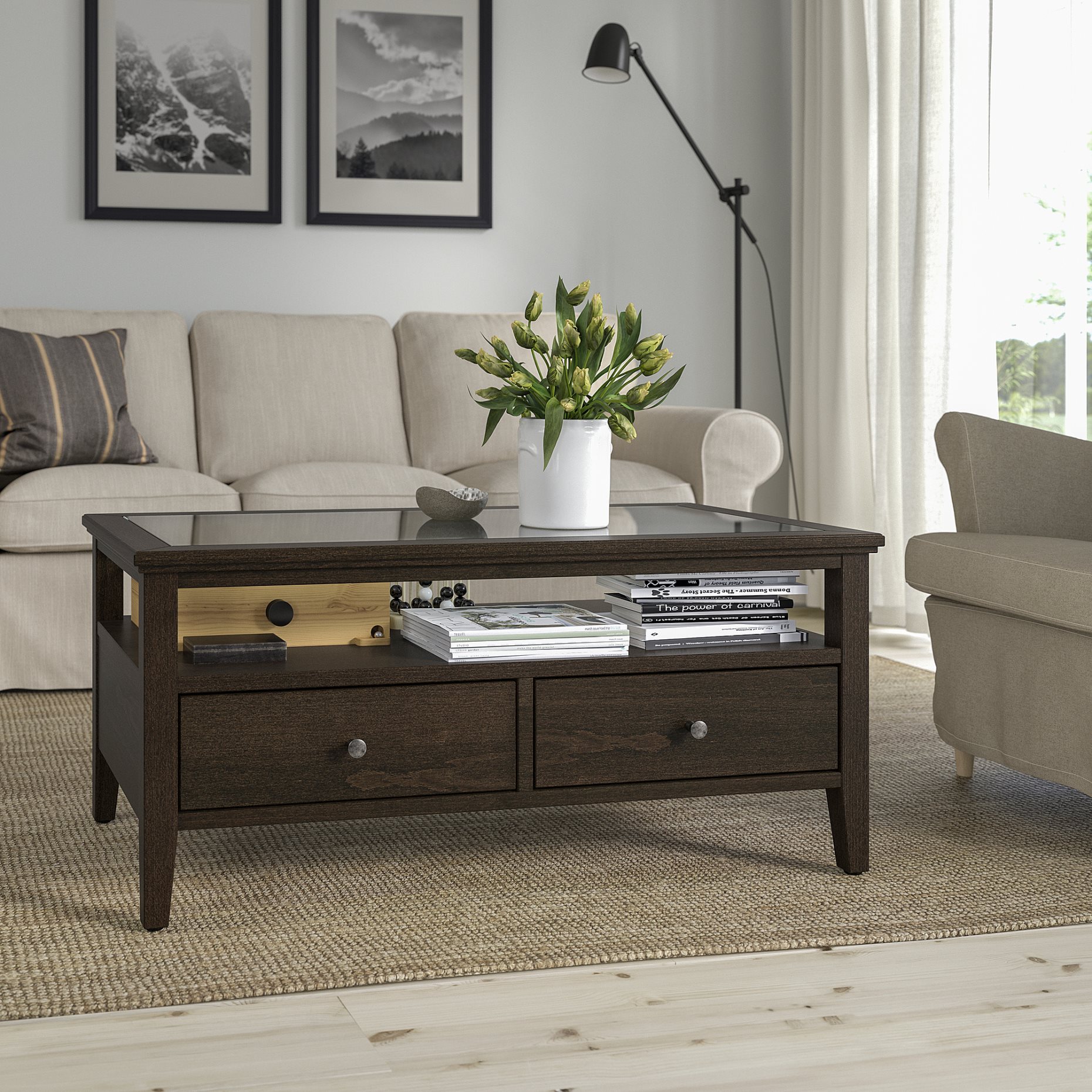 IDANÄS, coffee table, 107x55 cm, 804.878.70