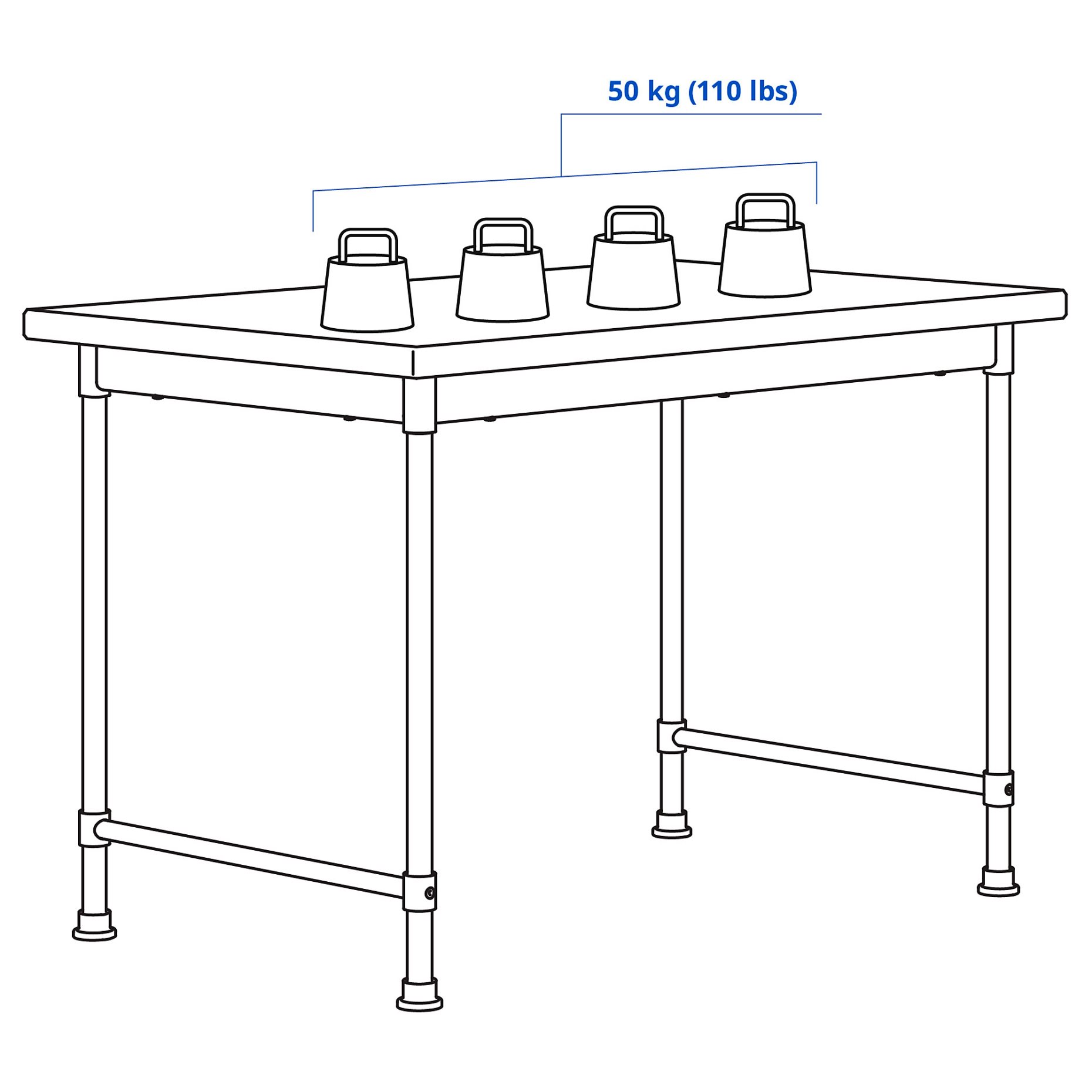 KULLABERG, desk, 110x70 cm, 804.994.44