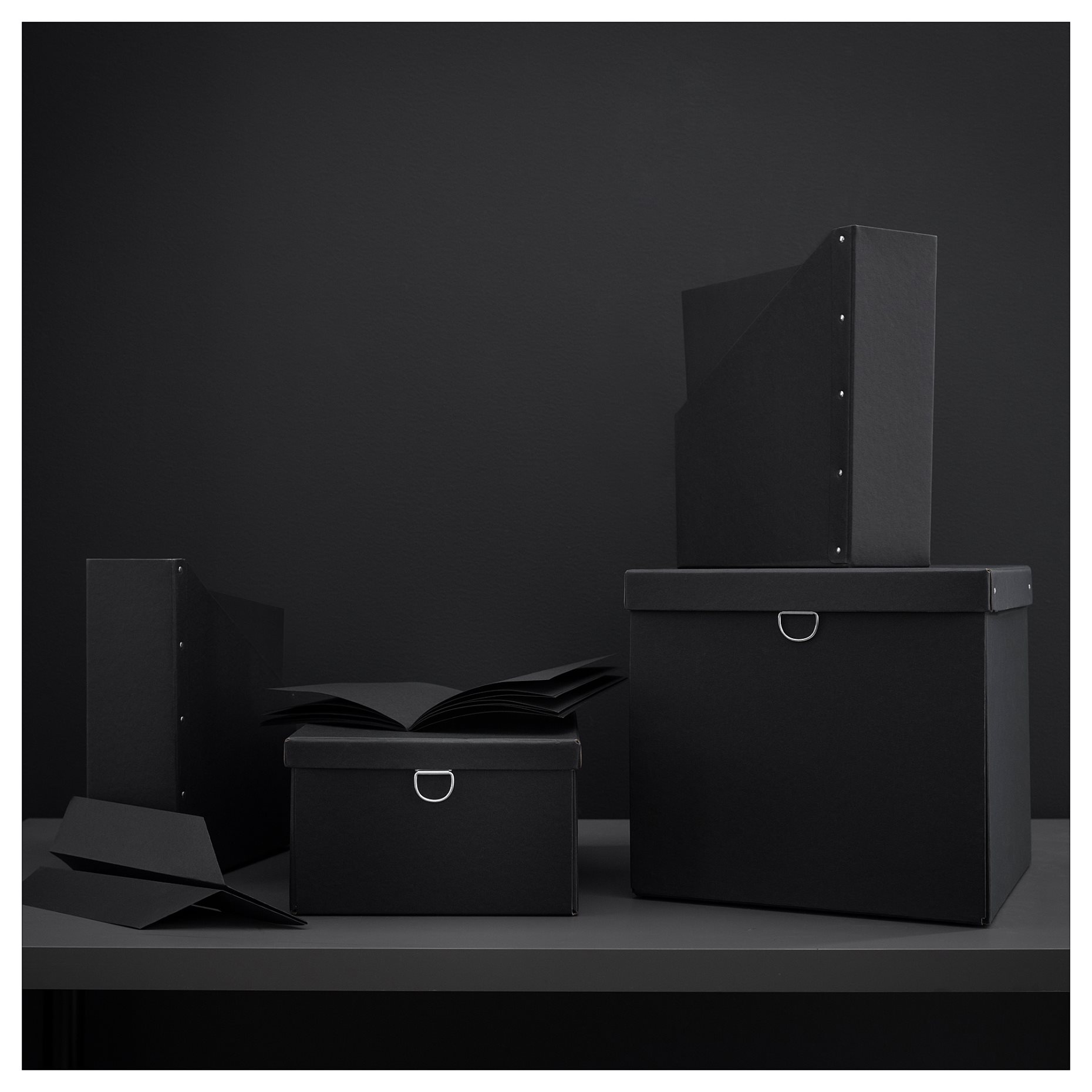 NIMM, κουτί αποθήκευσης με καπάκι, 25x35x15 cm, 805.181.69