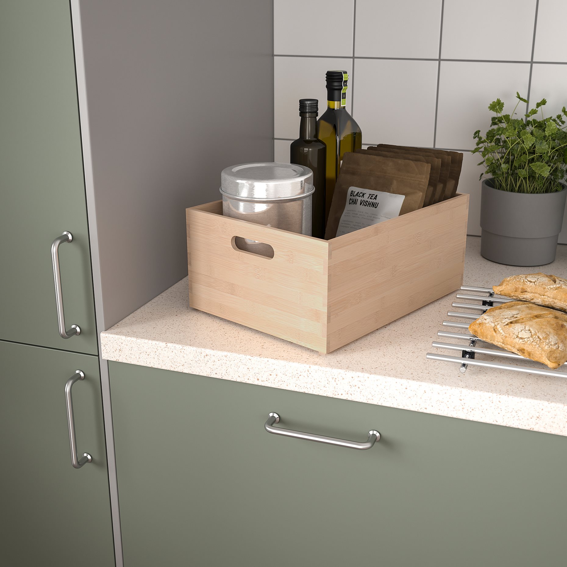 UPPDATERA, κουτί αποθήκευσης, 24x32x15 cm, 805.207.18