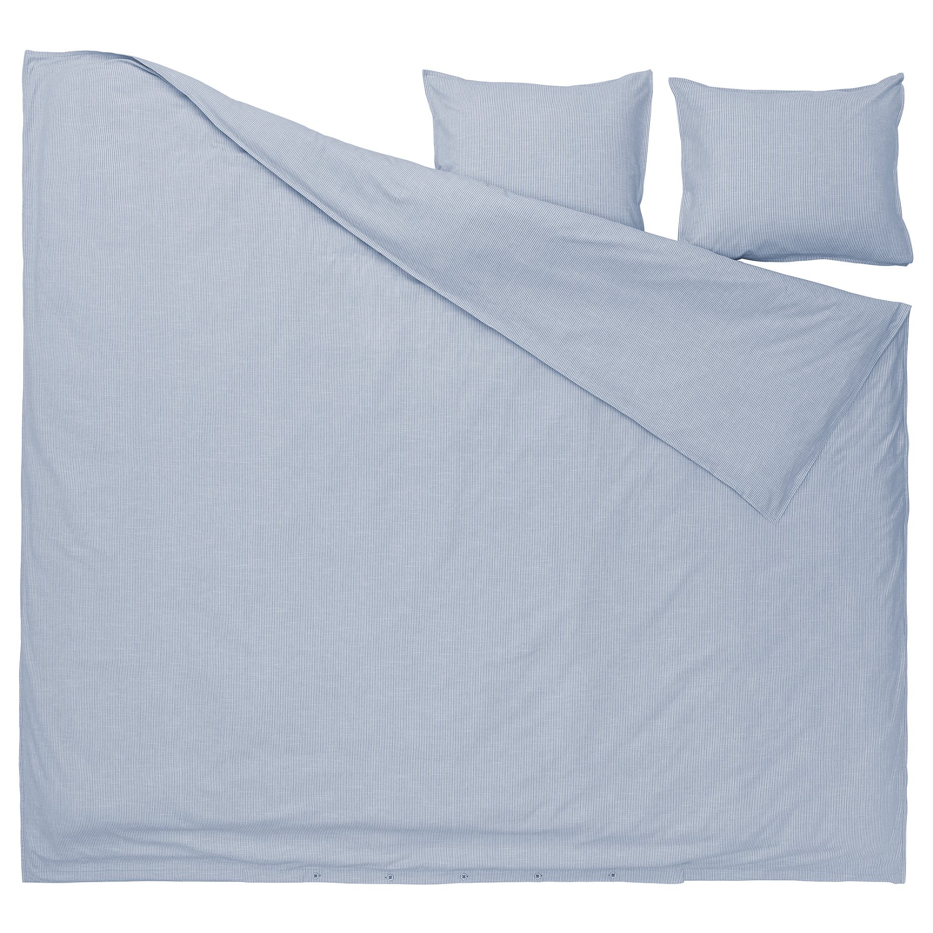 BERGPALM, παπλωματοθήκη και 2 μαξιλαροθήκες, 240x220/50x60 cm, 805.226.23