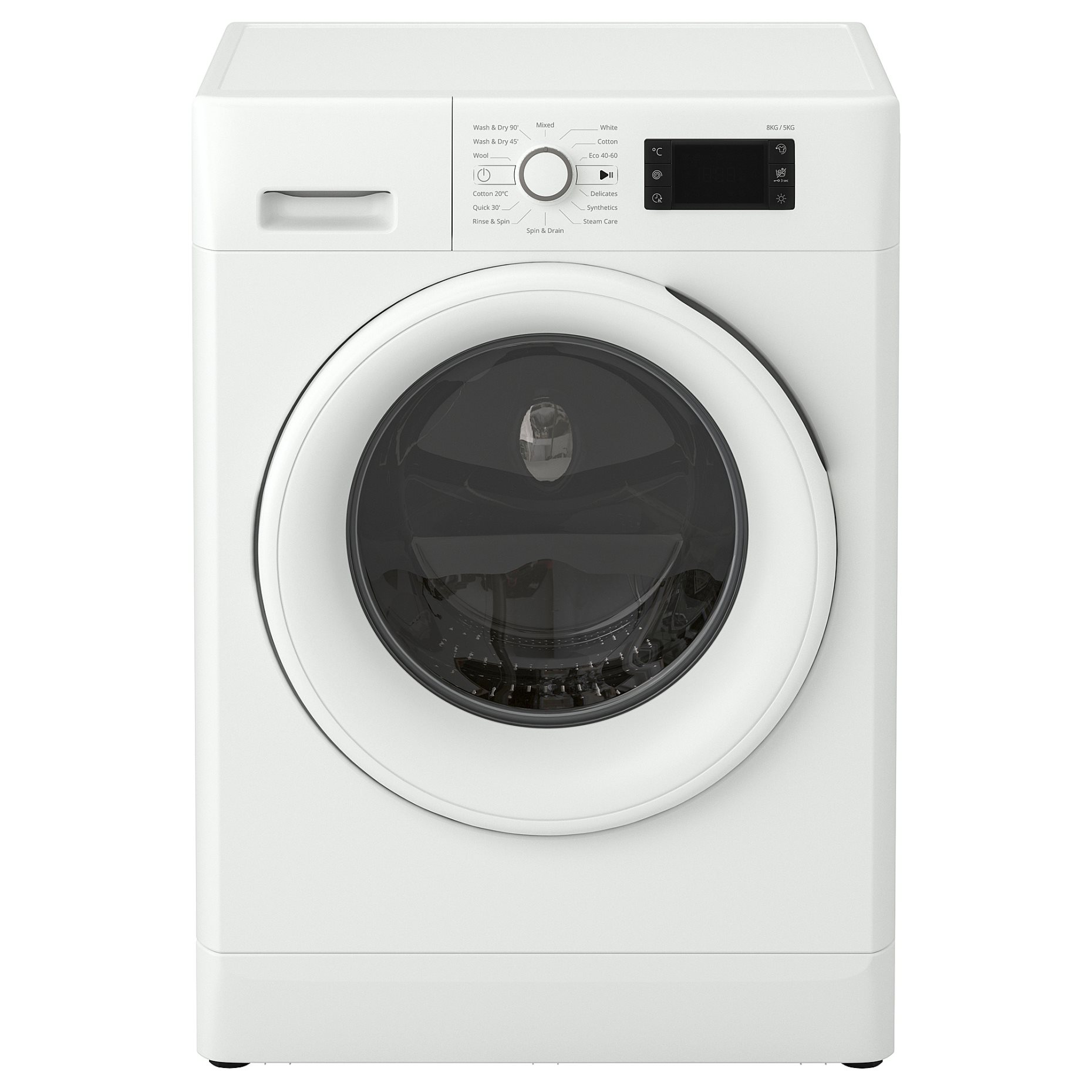 UDDARP, πλυντήριο-στεγνωτήριο/IKEA 500, 8/5 kg, 805.254.62