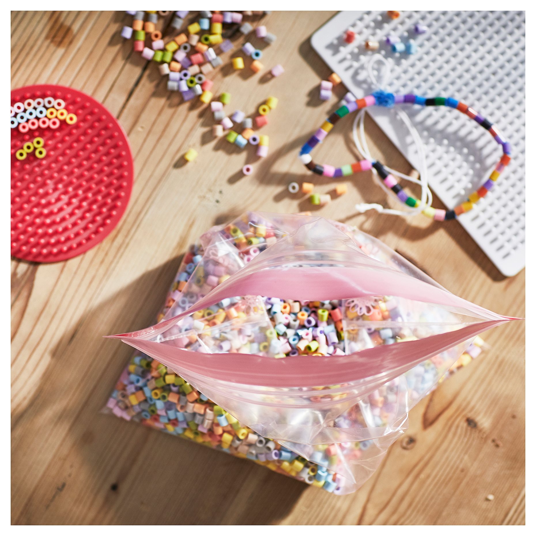 ISTAD, resealable bag/patterned, 50 pack, 805.256.74