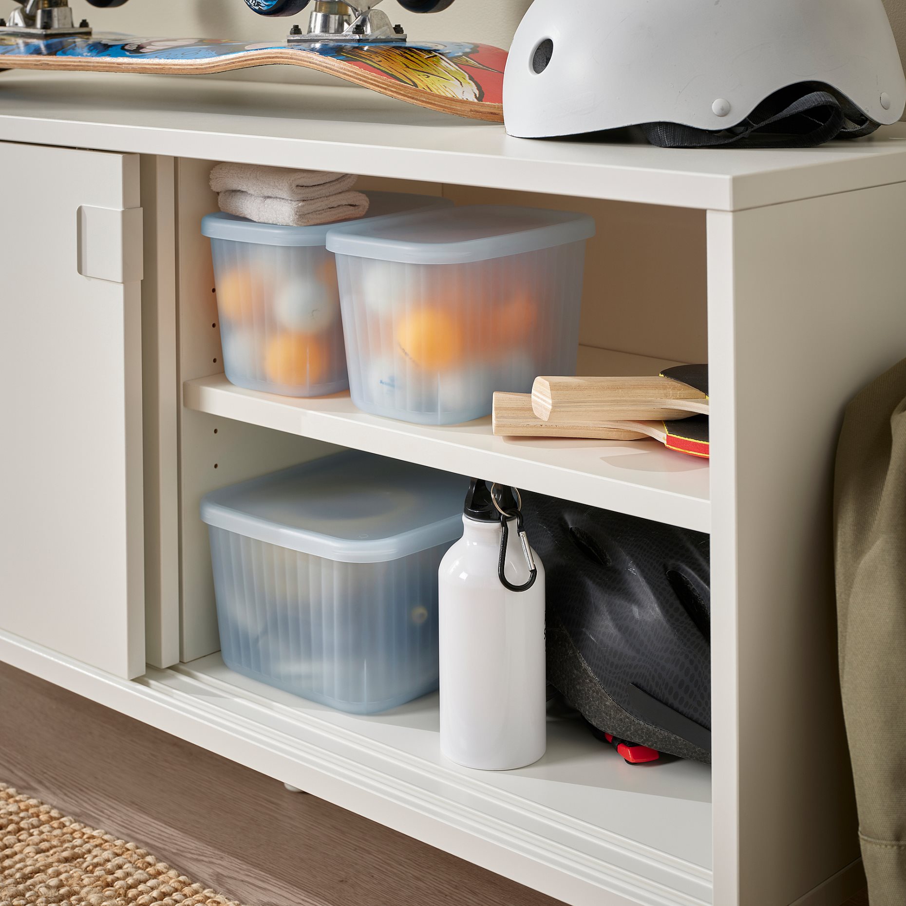 RYKTA, storage box with lid, 18x24x12 cm/3.5 l, 805.331.98