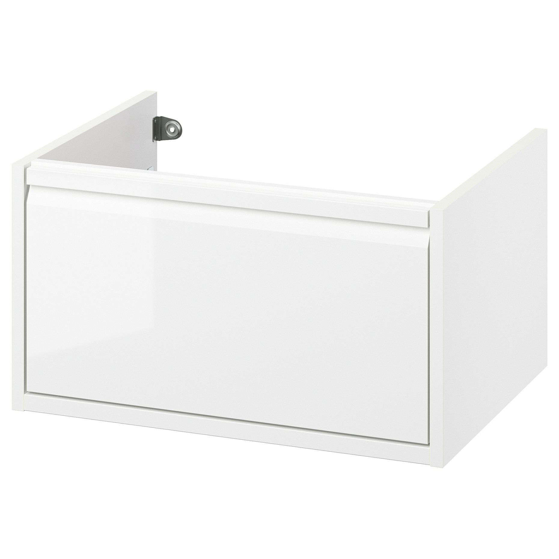 ANGSJON, wash-stand with drawer/high-gloss, 60x48x33 cm, 805.350.98