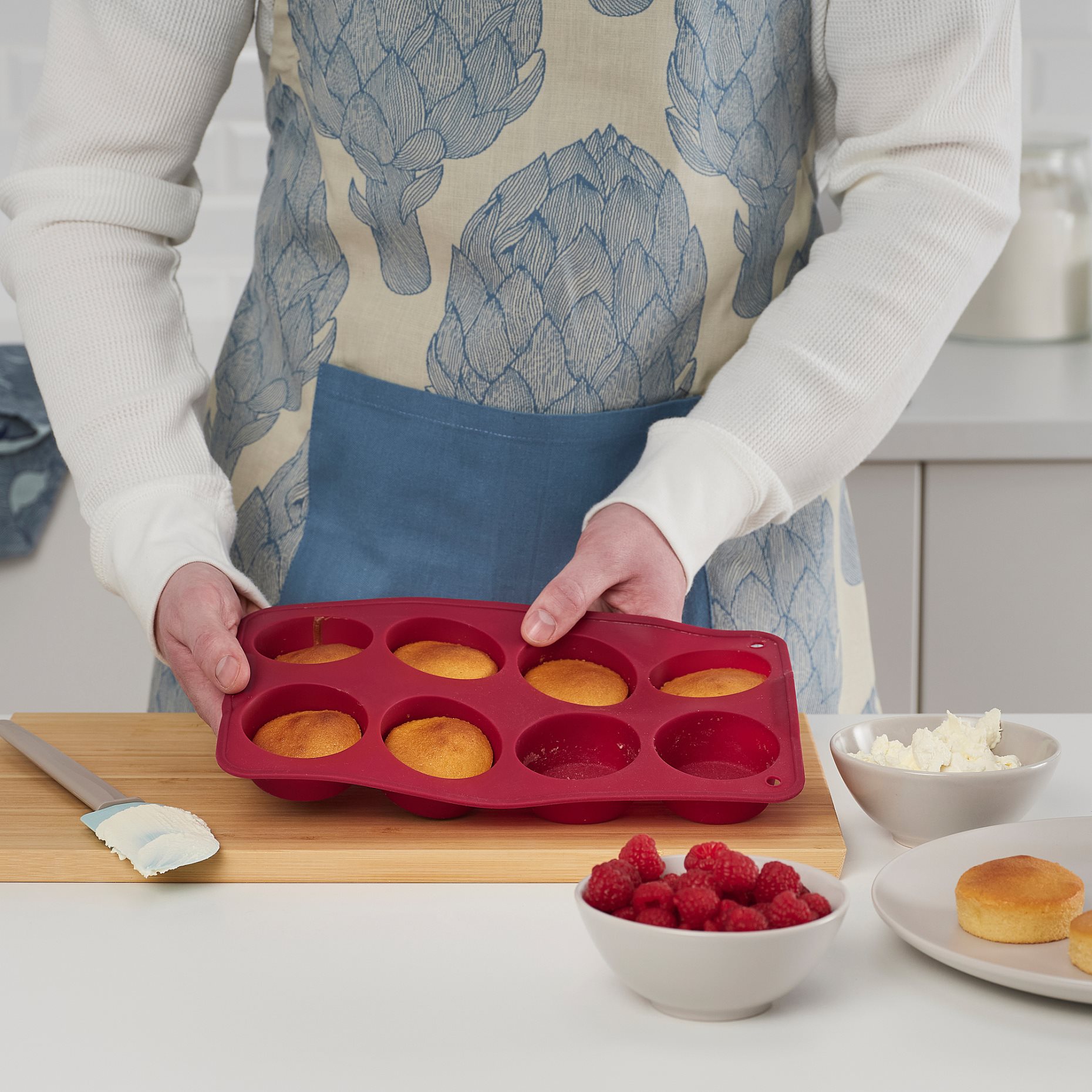KANTNÅL, muffin mould, 18x30 cm, 805.572.50