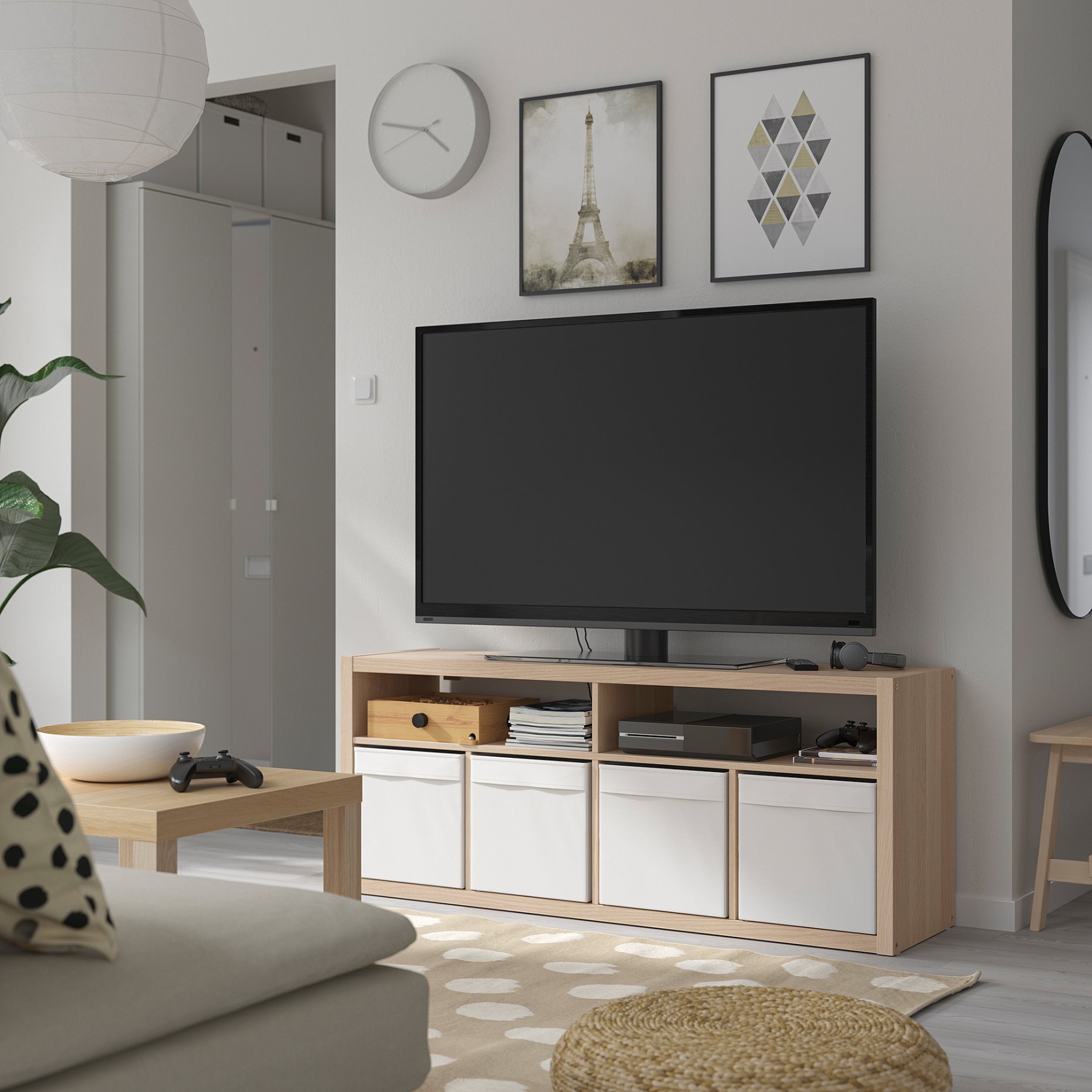 KALLAX, TV bench, 147x60 cm, 805.620.96