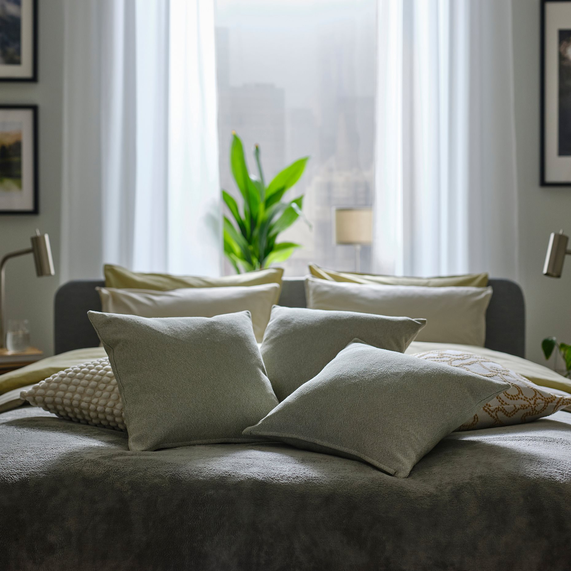 SANDTRAV, cushion, 45x45 cm, 805.634.49