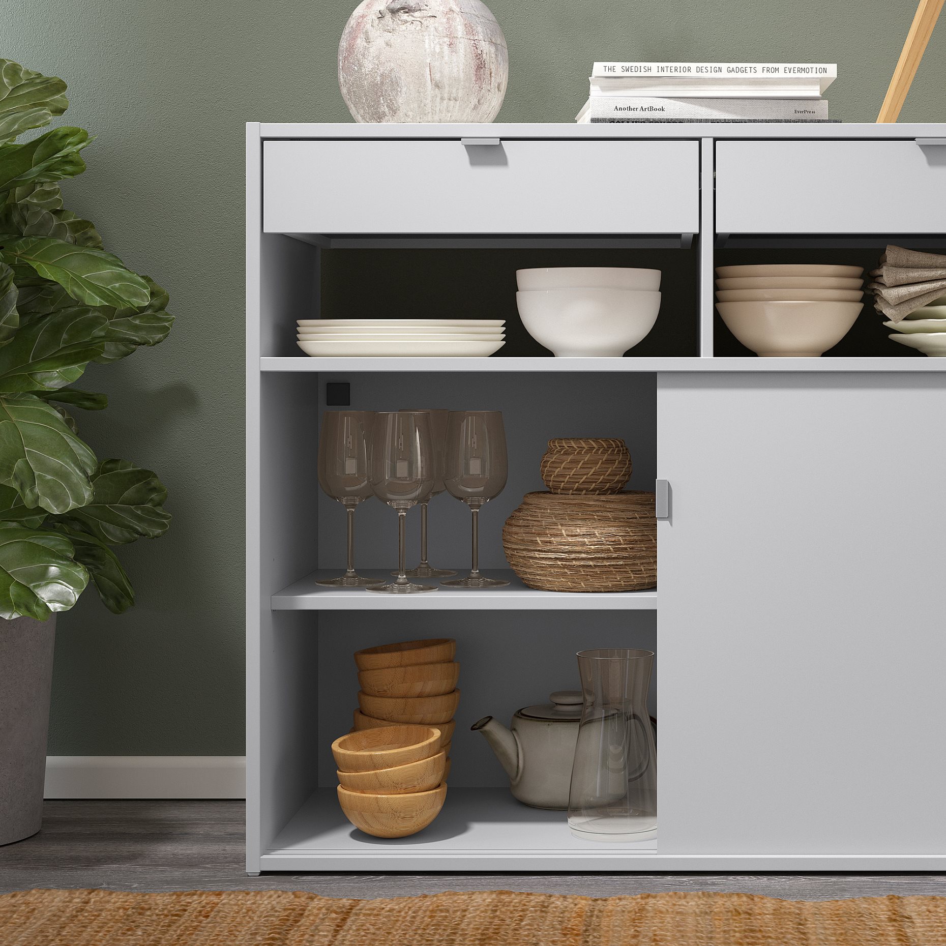 SPIKSMED, sideboard, 97x40x79 cm, 805.655.18