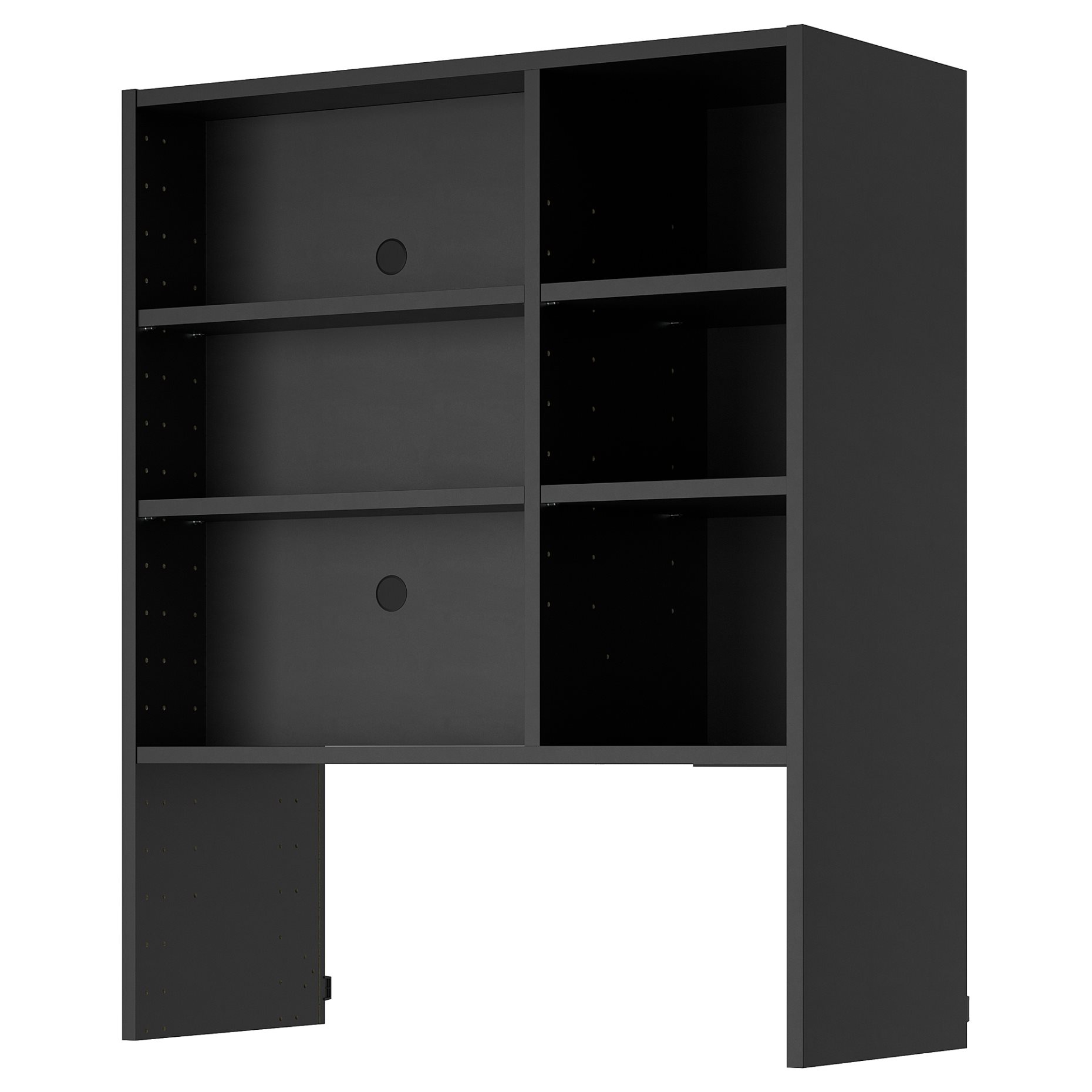 METOD, wall cabinet frame for built-in extractor hood, 80x37x100 cm, 805.922.20