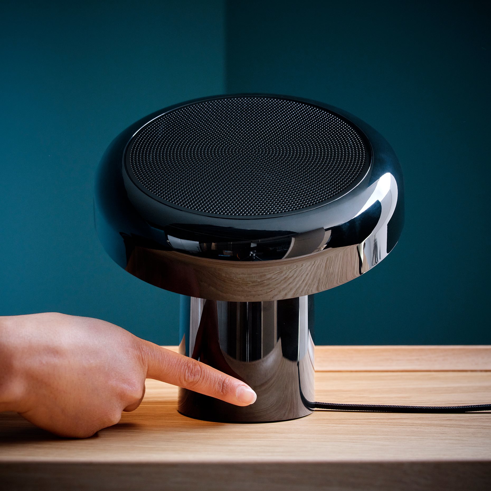 BLOMPRAKT, bluetooth speaker lamp, 805.968.69
