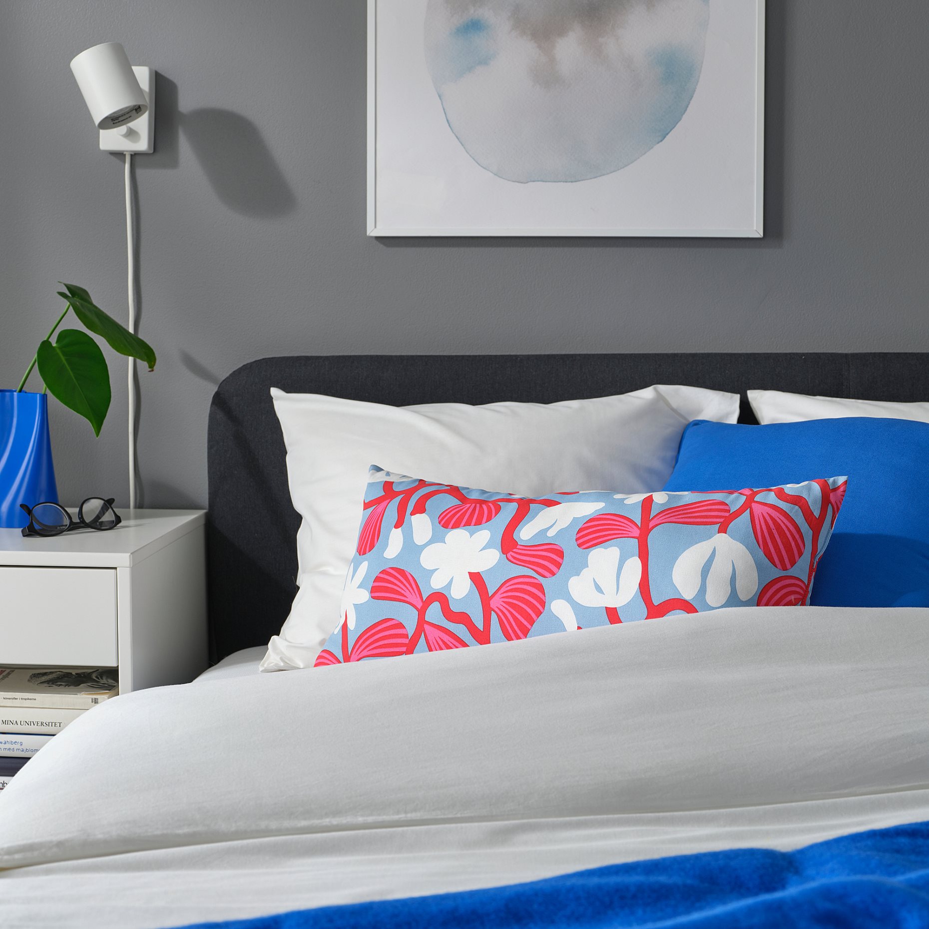 SANDMOTT, cushion, 30x58 cm, 805.986.27