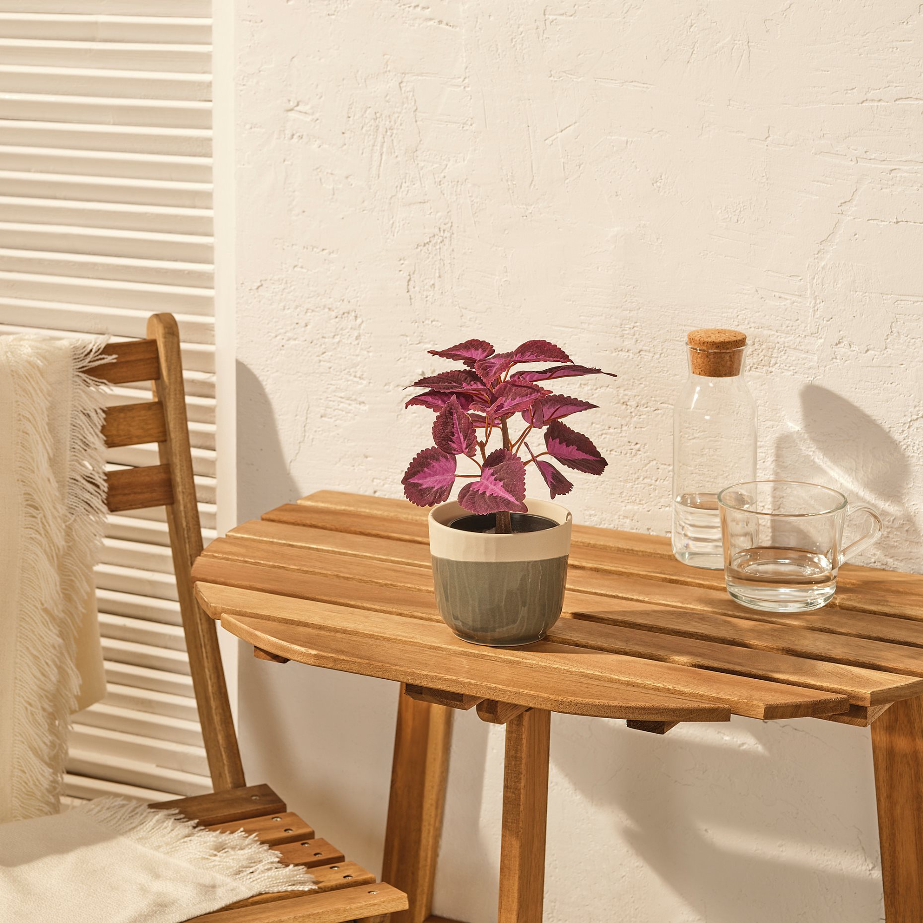 FEJKA, artificial potted plant in/outdoor/Painted nettle, 9 cm, 806.014.70