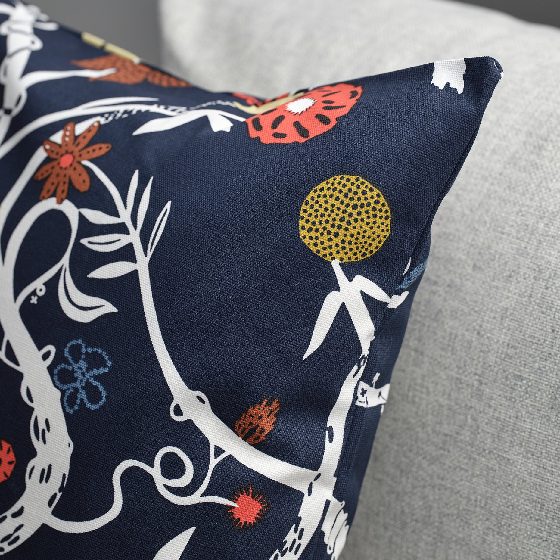 REVFINGERÖRT, cushion cover, 50x50 cm, 806.046.33