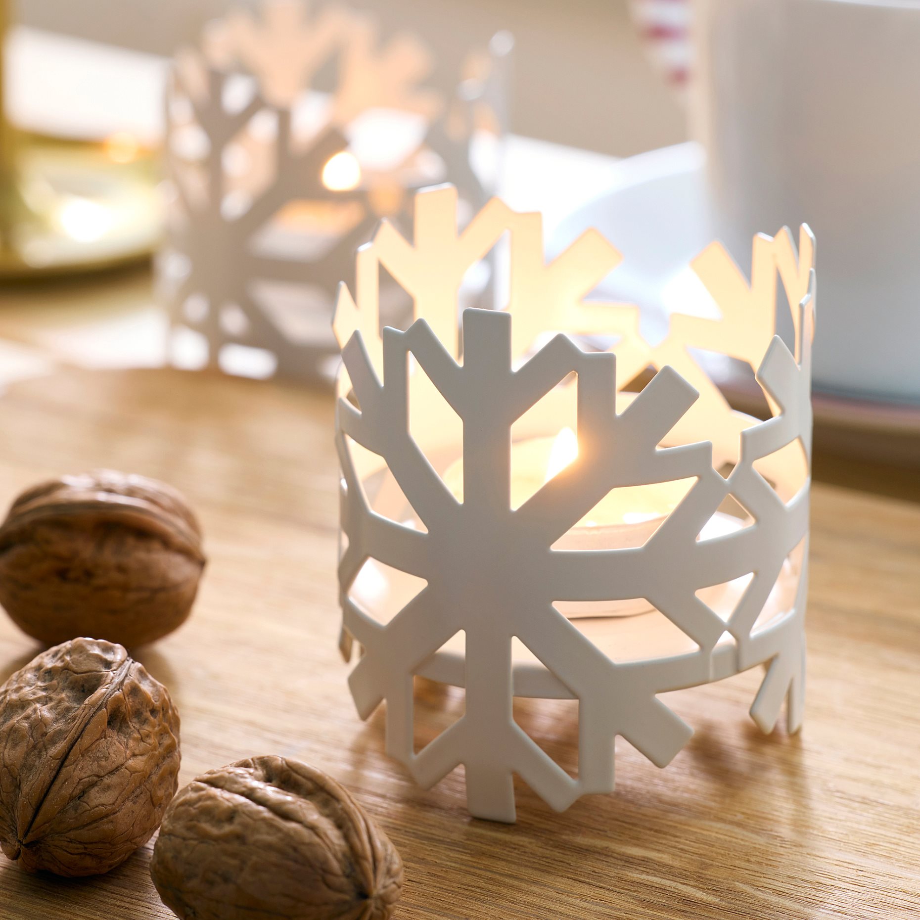 VINTERFINT, tealight holder, 8 cm, 806.048.07