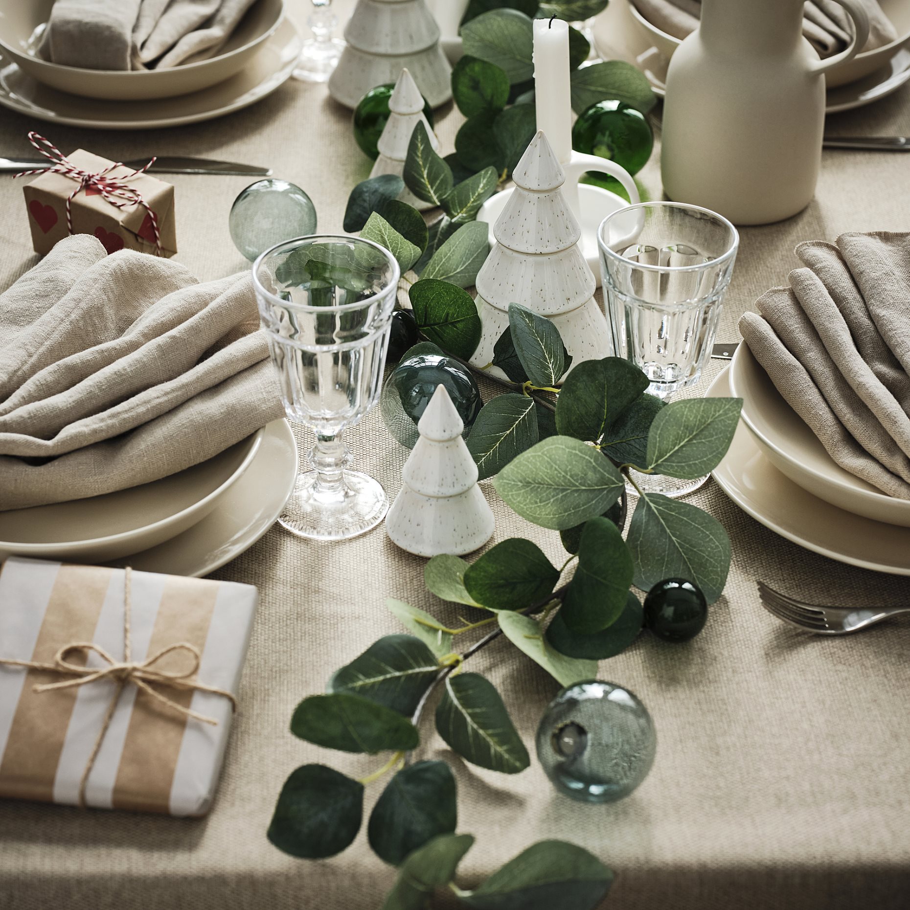 SMYCKA, artificial garland in/outdoor/eucalyptus, 3 m, 806.065.71